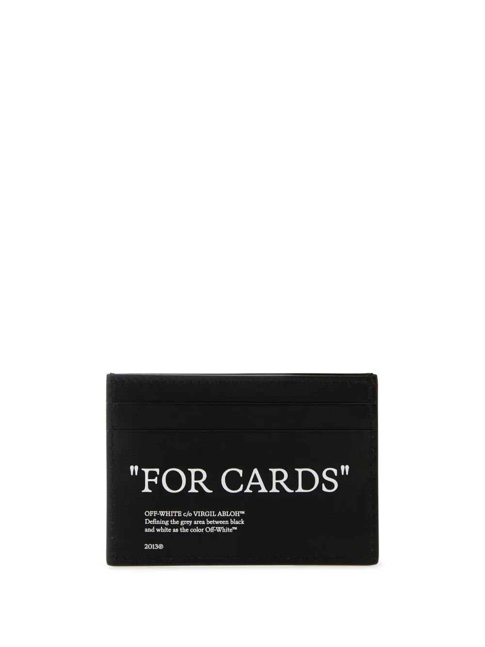 Off-White "QUOTE" CARD CASE Size ONE SIZE - 3 Thumbnail