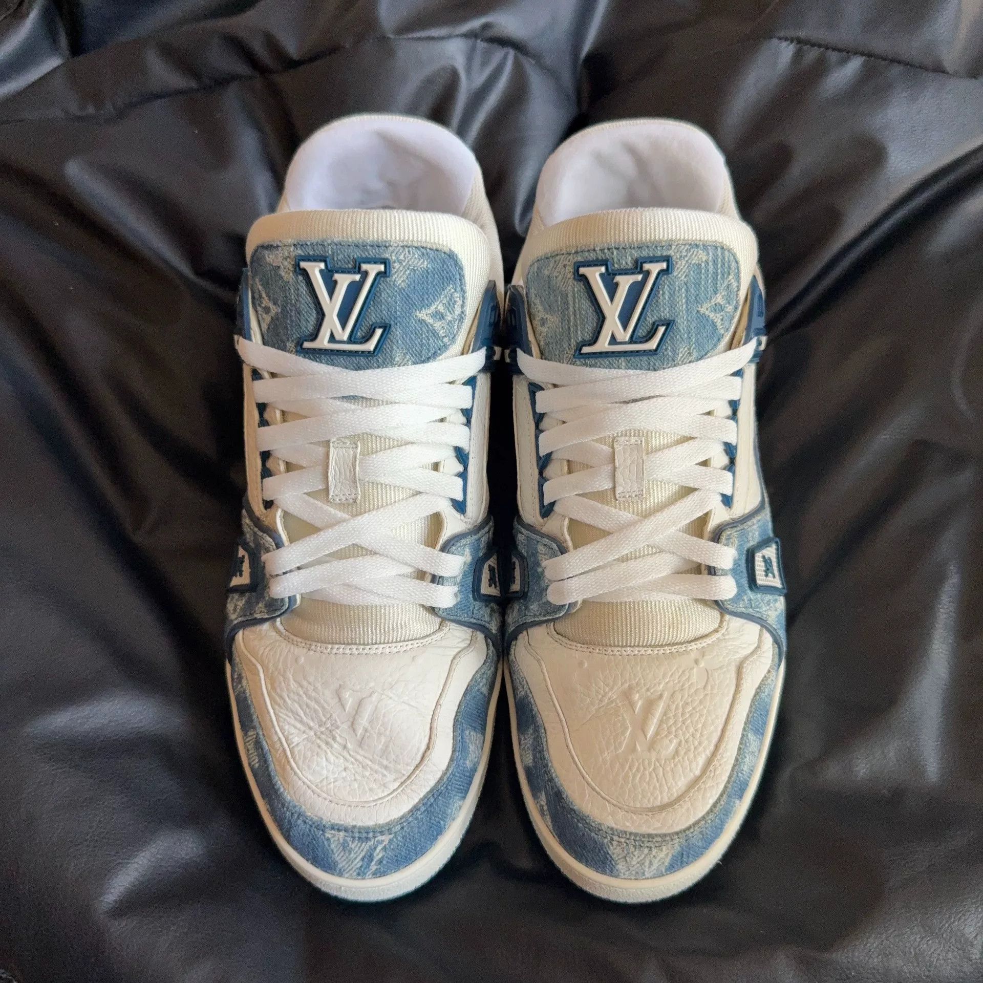 Louis Vuitton Louis Vuitton Training Denim Blue Lowtop Sneakers 8 Men Size US 8 / EU 41 - 2 Thumbnail