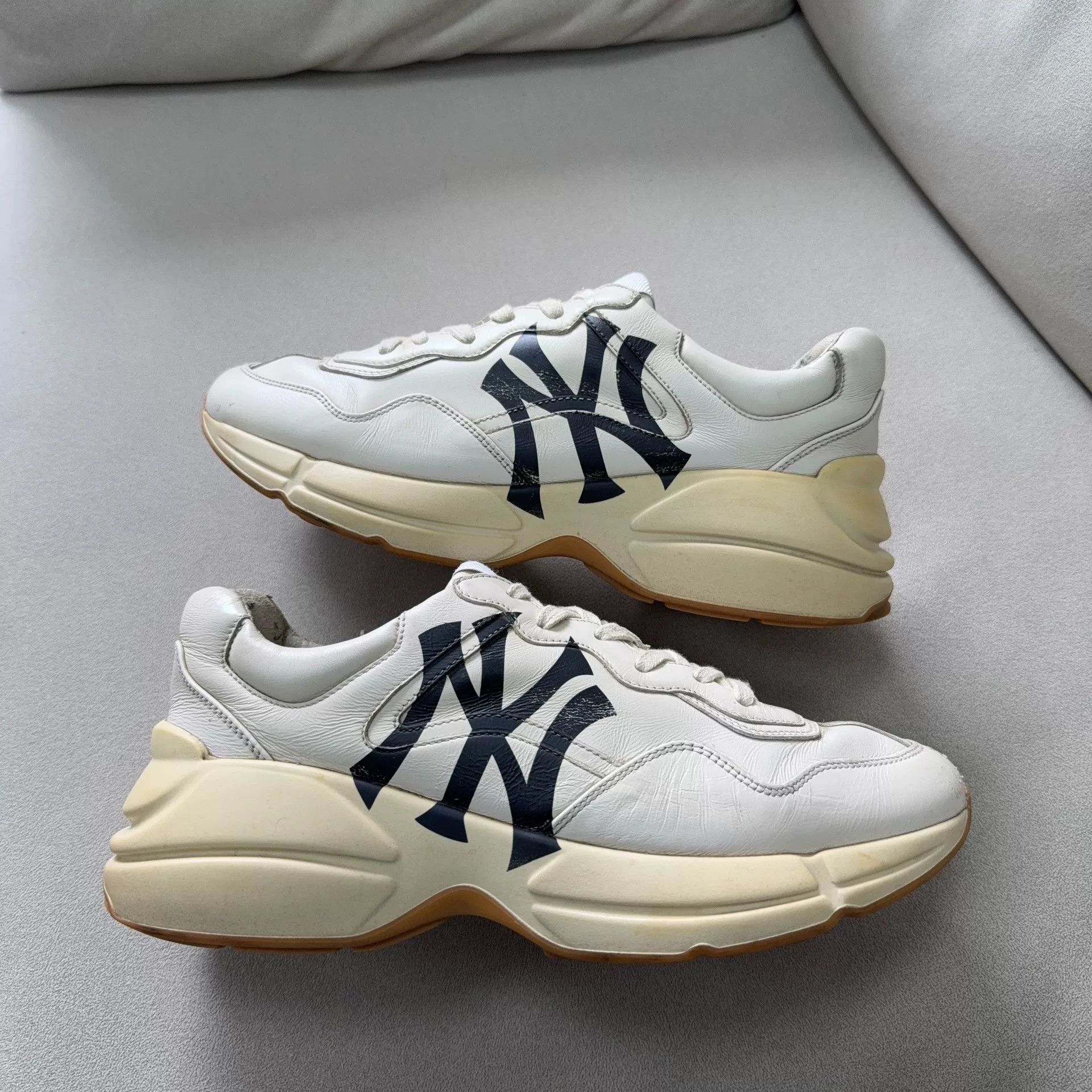 Gucci Gucci White Lowtop Sneakers 7 Men Size US 7 / EU 40 - 5 Thumbnail
