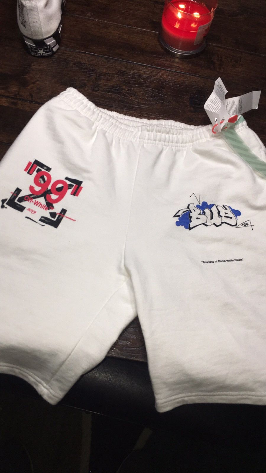 Off White Virgil Abloh BRAND NEW Off White Shorts Grailed