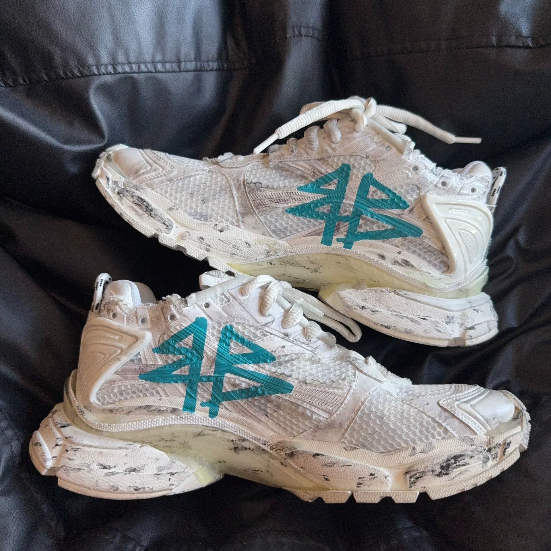 Balenciaga Balenciaga Running White Lowtop Sneakers 43 Men Size US 10 / EU 43 - 6 Thumbnail