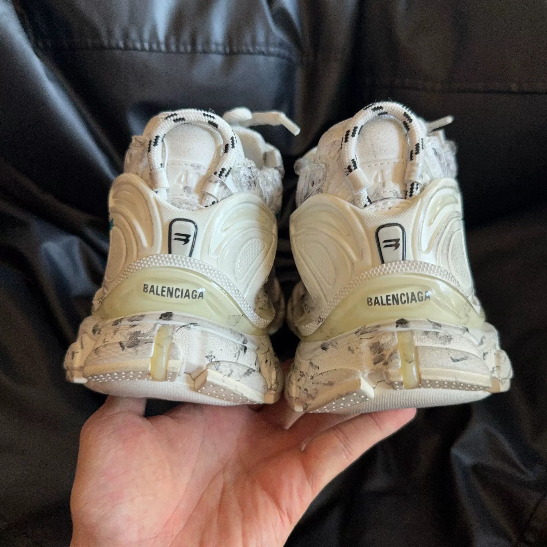 Balenciaga Balenciaga Running White Lowtop Sneakers 41 Men Size US 8.5 / EU 41-42 - 3 Thumbnail