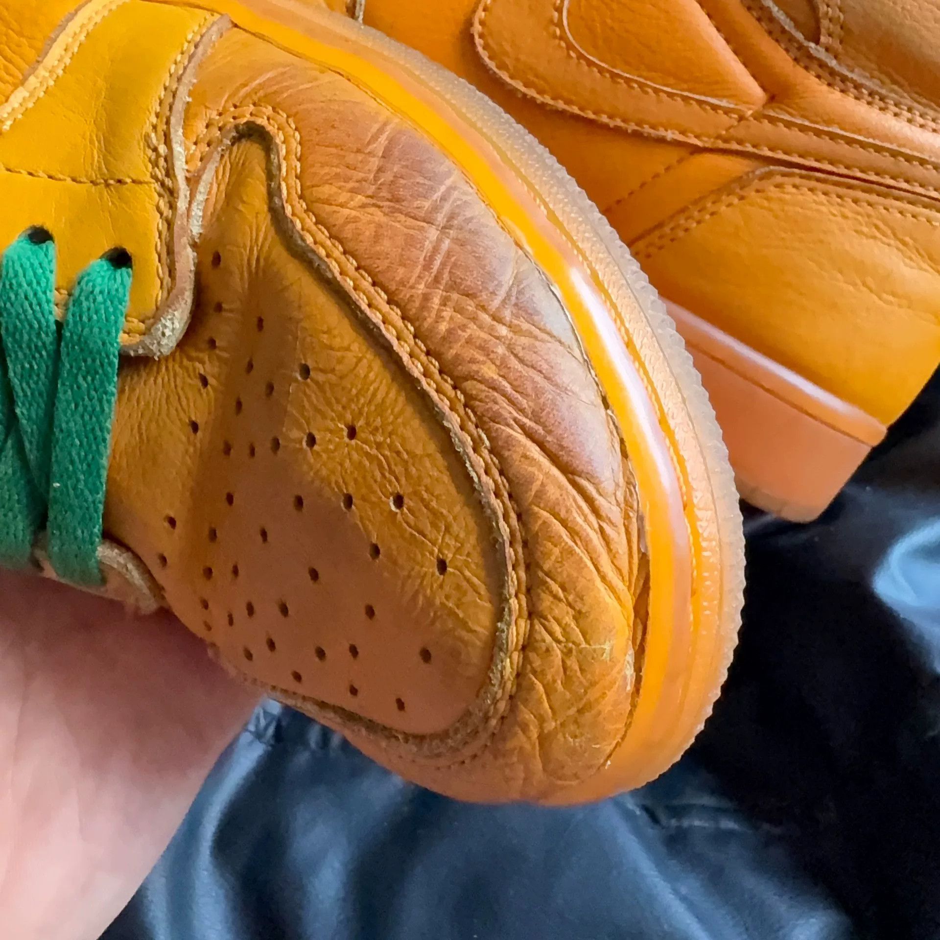Nike Nike Orange Lowtop Sneakers 42 Men Size US 9 / EU 42 - 7 Thumbnail