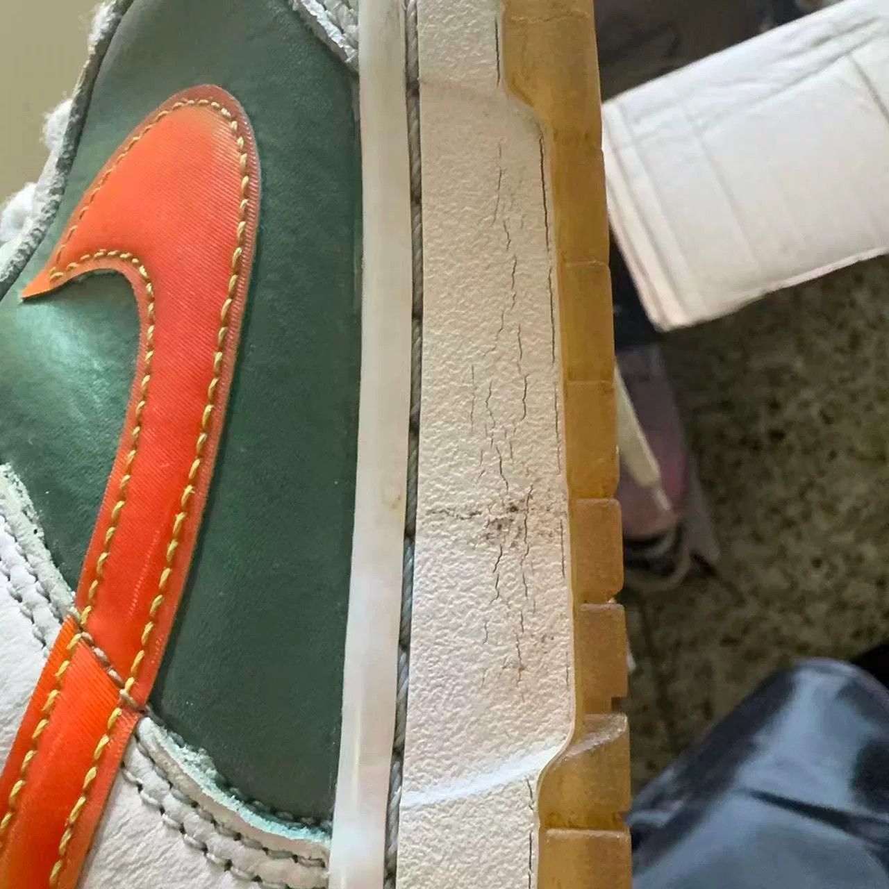 Nike Nike DUNK Green Lowtop Sneakers 42 Men Size US 9 / EU 42 - 6 Thumbnail