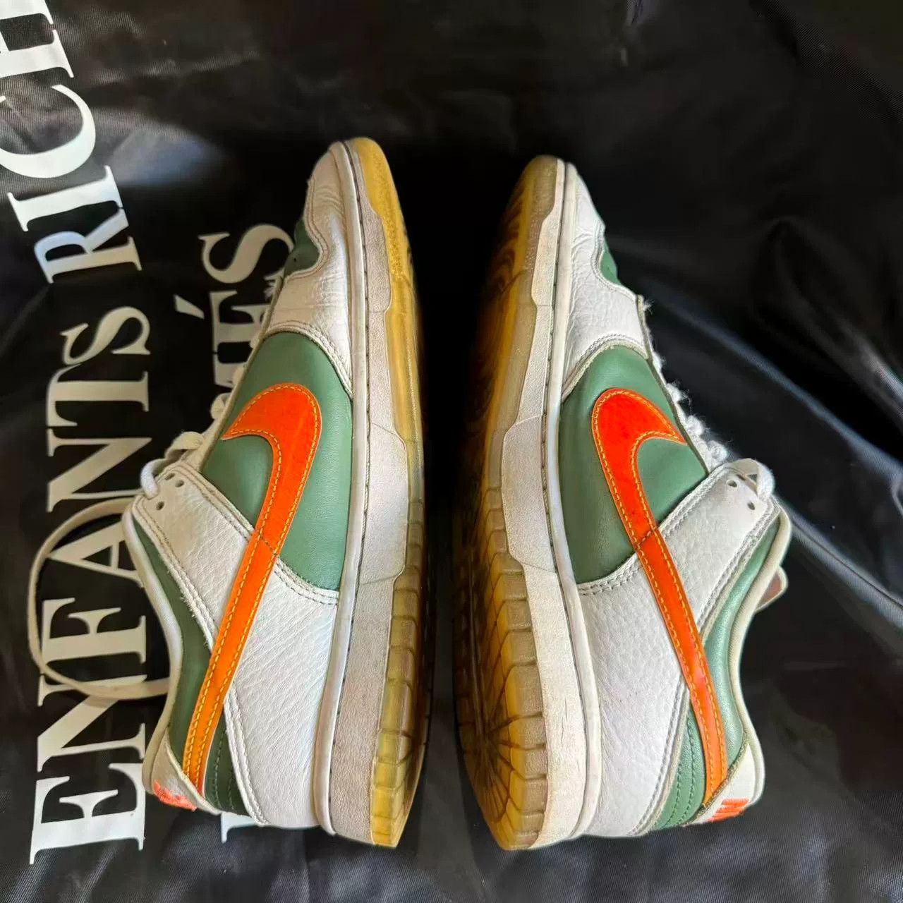 Nike Nike DUNK Green Lowtop Sneakers 42 Men Size US 9 / EU 42 - 4 Thumbnail