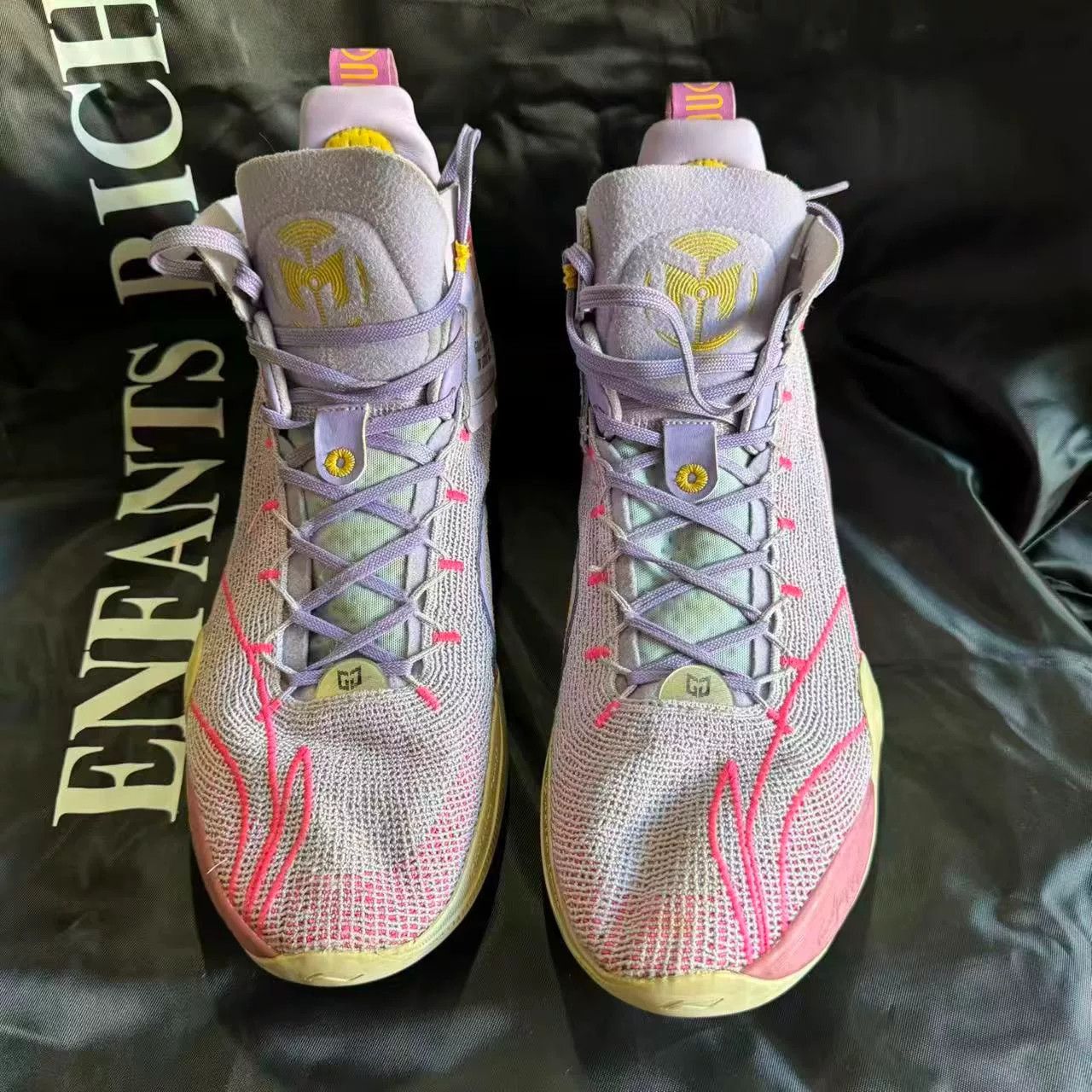 Li-Ning Li-Ning Purple Lowtop Sneakers 45 Men Size US 11.5 / EU 44-45 - 2 Thumbnail