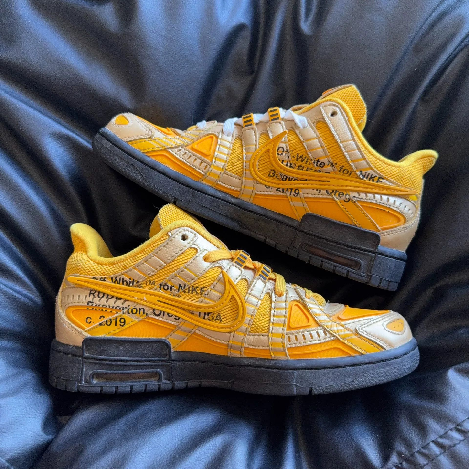 Off-White Off-White Black Lowtop Sneakers 37 Men Size US 5 / EU 37 - 6 Thumbnail