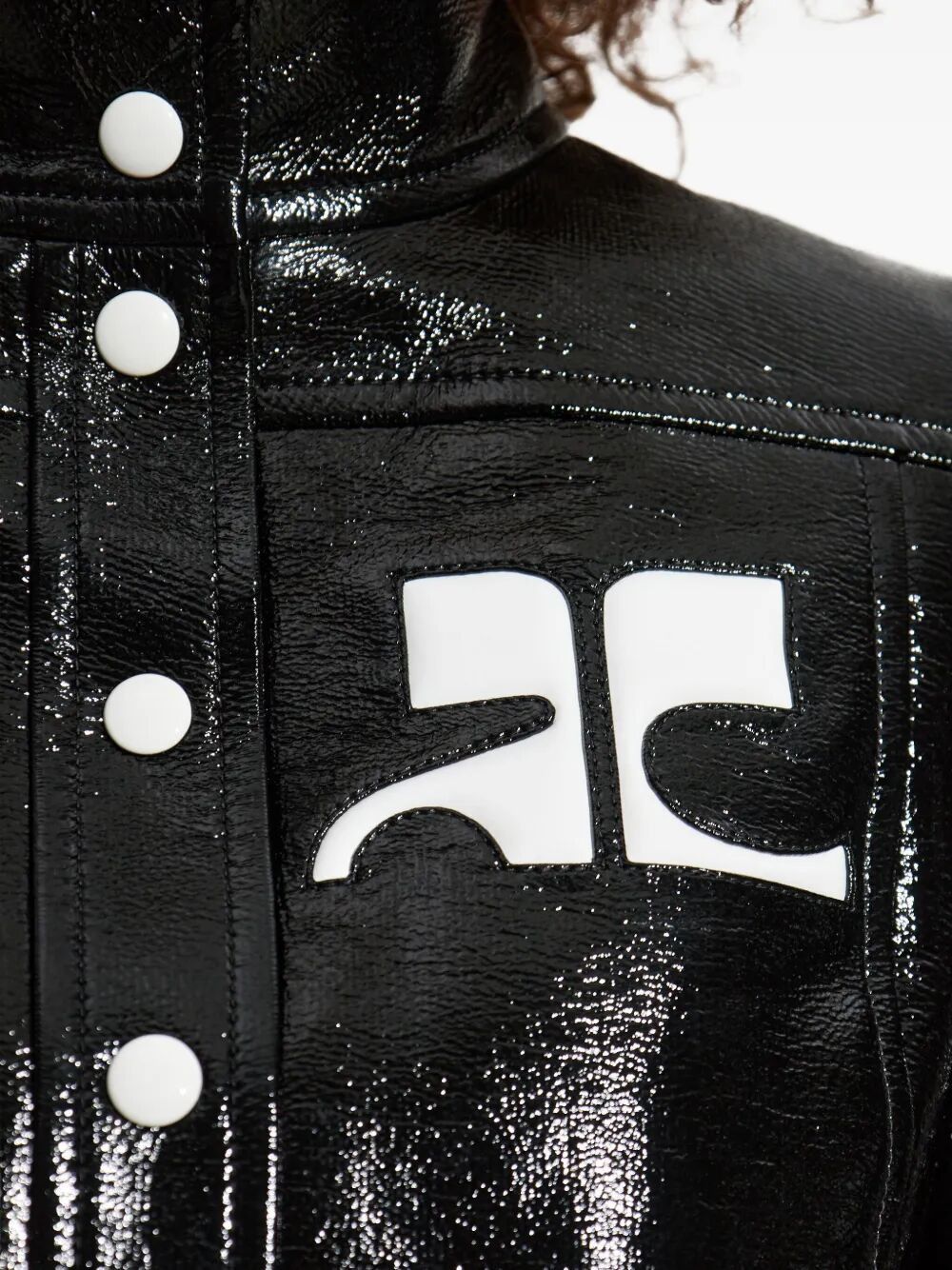 Courreges "REEDITION" VINYL JACKET Size M / US 6-8 / IT 42-44 - 3 Thumbnail