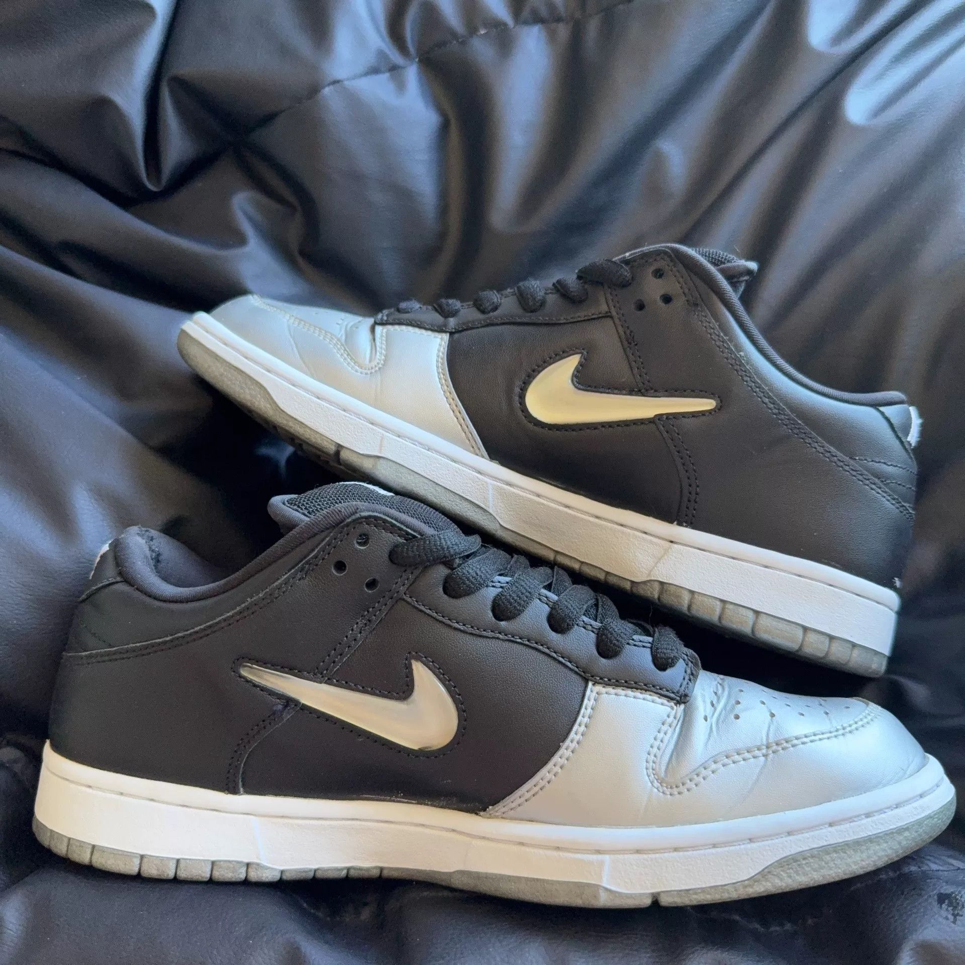 Nike Nike DUNK Silver Lowtop Sneakers 44 Men Size US 10.5 / EU 43-44 - 6 Thumbnail