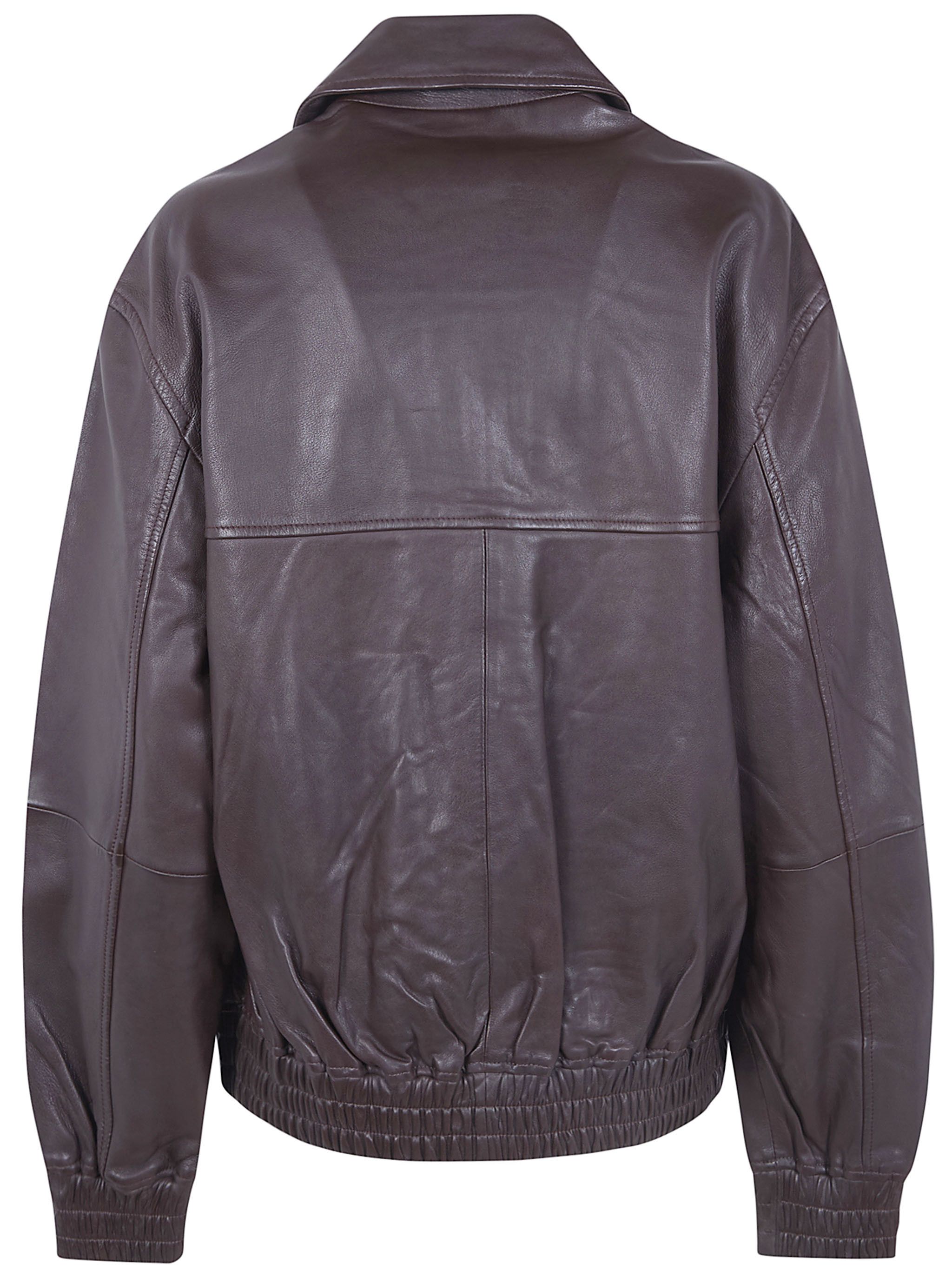 Studio Nicholson "PISTON" LEATHER BOMBER JACKET Size S / US 4 / IT 40 - 2 Thumbnail