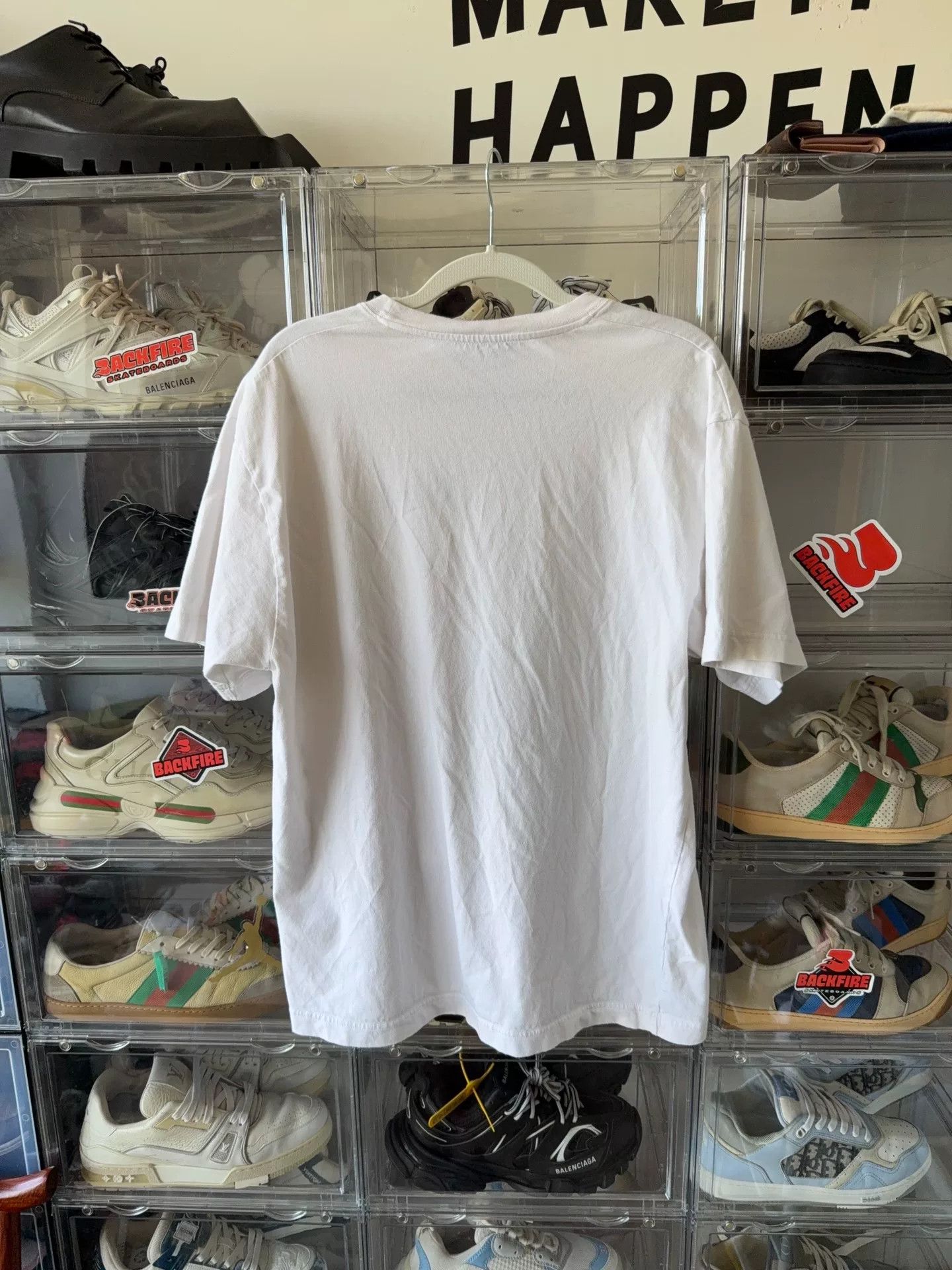 Gucci Gucci White T-Shirt L Women Size L / US 10 / IT 46 - 2 Thumbnail