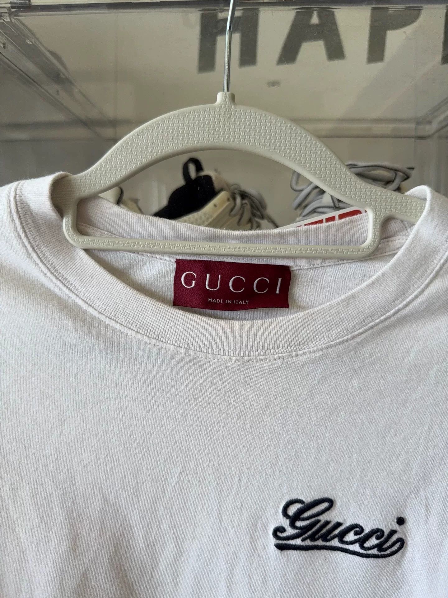 Gucci Gucci White T-Shirt L Women Size L / US 10 / IT 46 - 5 Thumbnail
