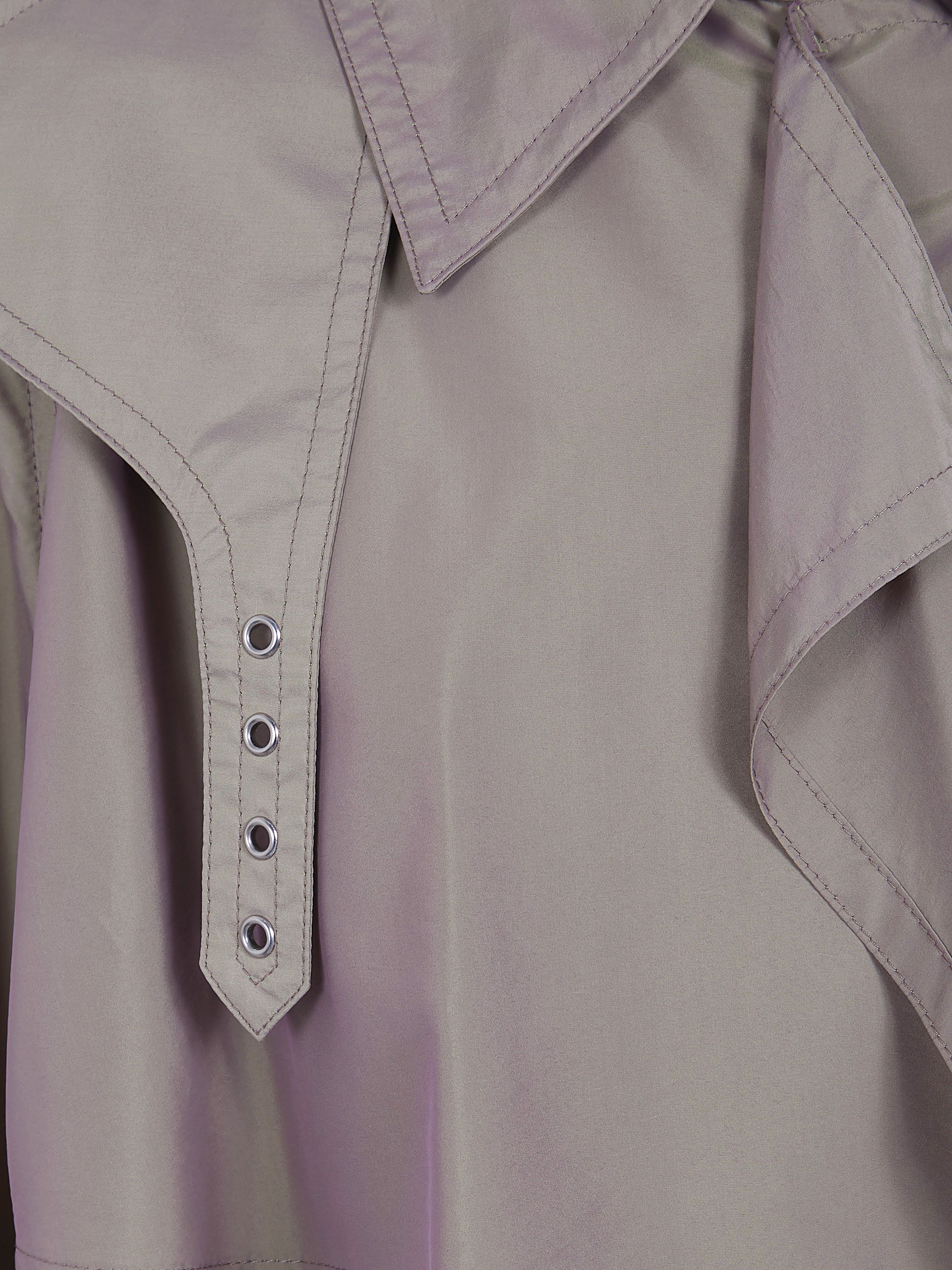 Lanvin FLUID TRENCH COAT Size S / US 4 / IT 40 - 3 Thumbnail