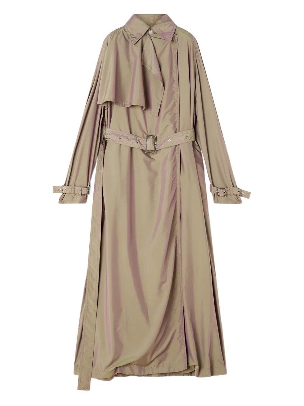 Lanvin FLUID TRENCH COAT Size S / US 4 / IT 40 - 4 Thumbnail
