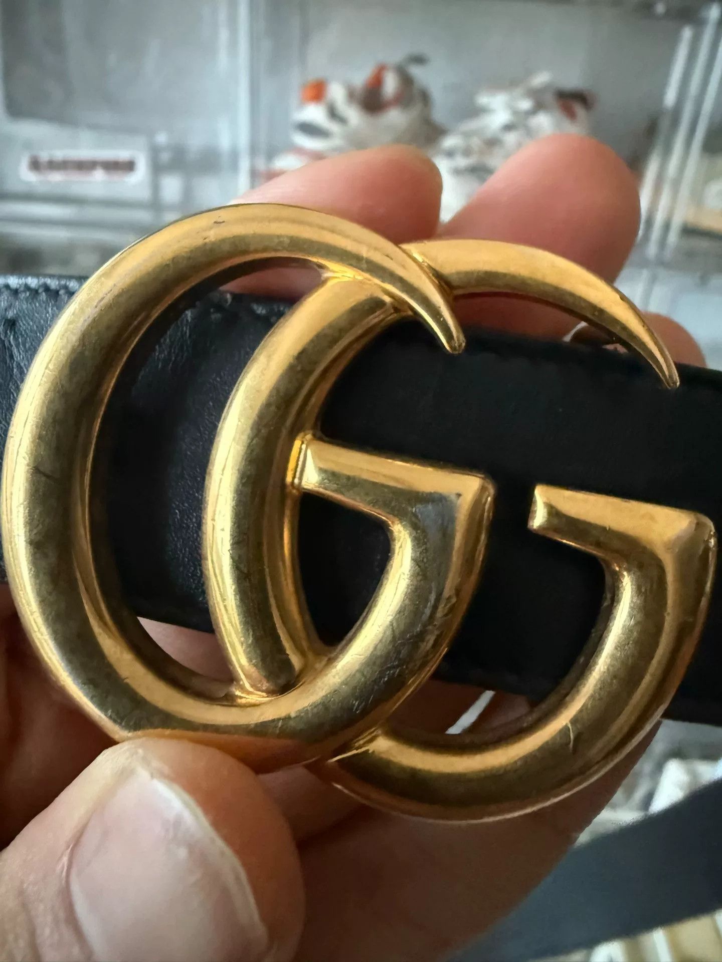 Gucci Gucci Gold Belt 44 Men Size ONE SIZE - 3 Thumbnail