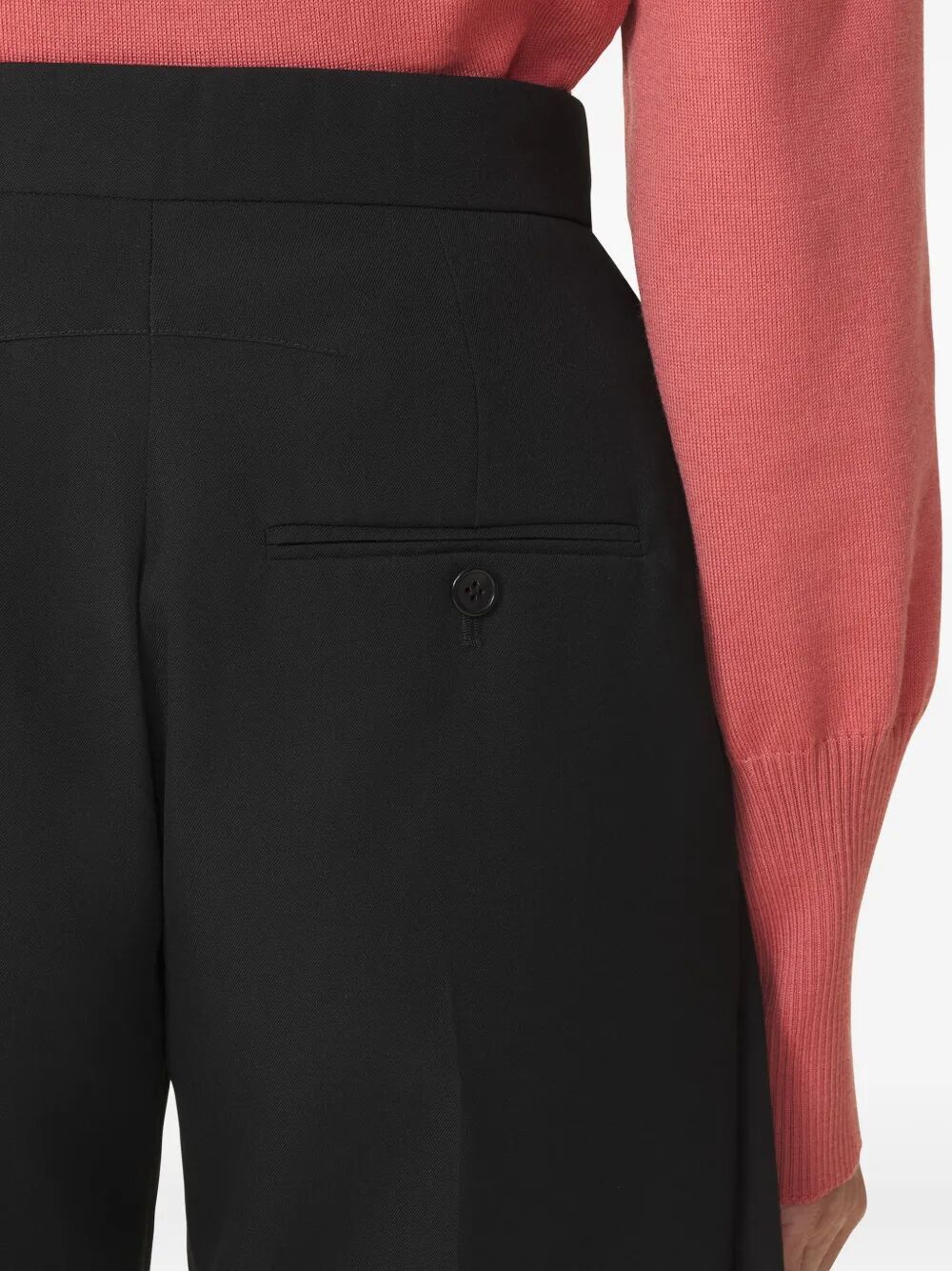Lanvin TROUSERS WITH RUFFLES Size 27" / US 4 / IT 40 - 6 Thumbnail