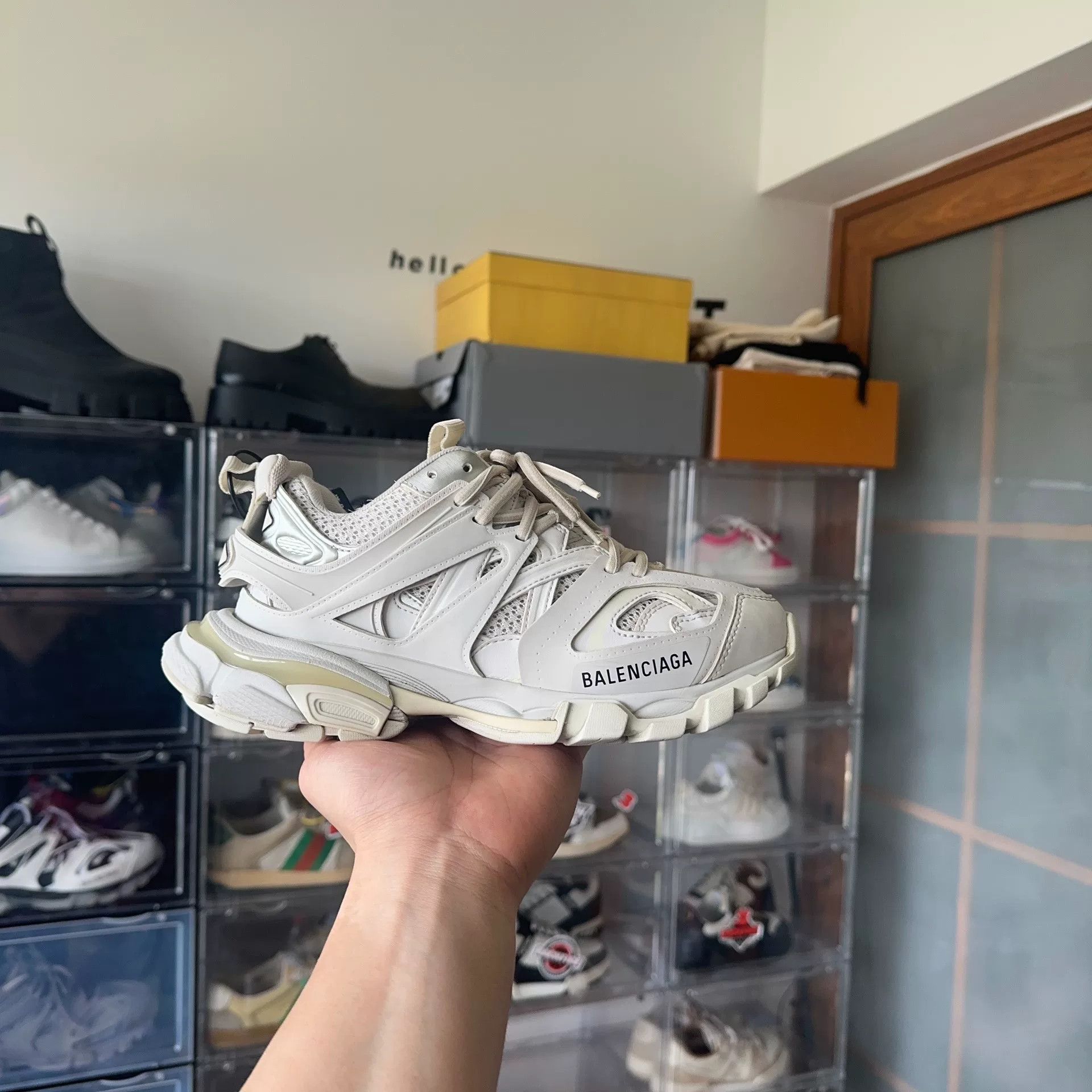 Balenciaga Balenciaga White Lowtop Sneakers 37 Women Size US 6.5 / IT 36.5 - 5 Thumbnail