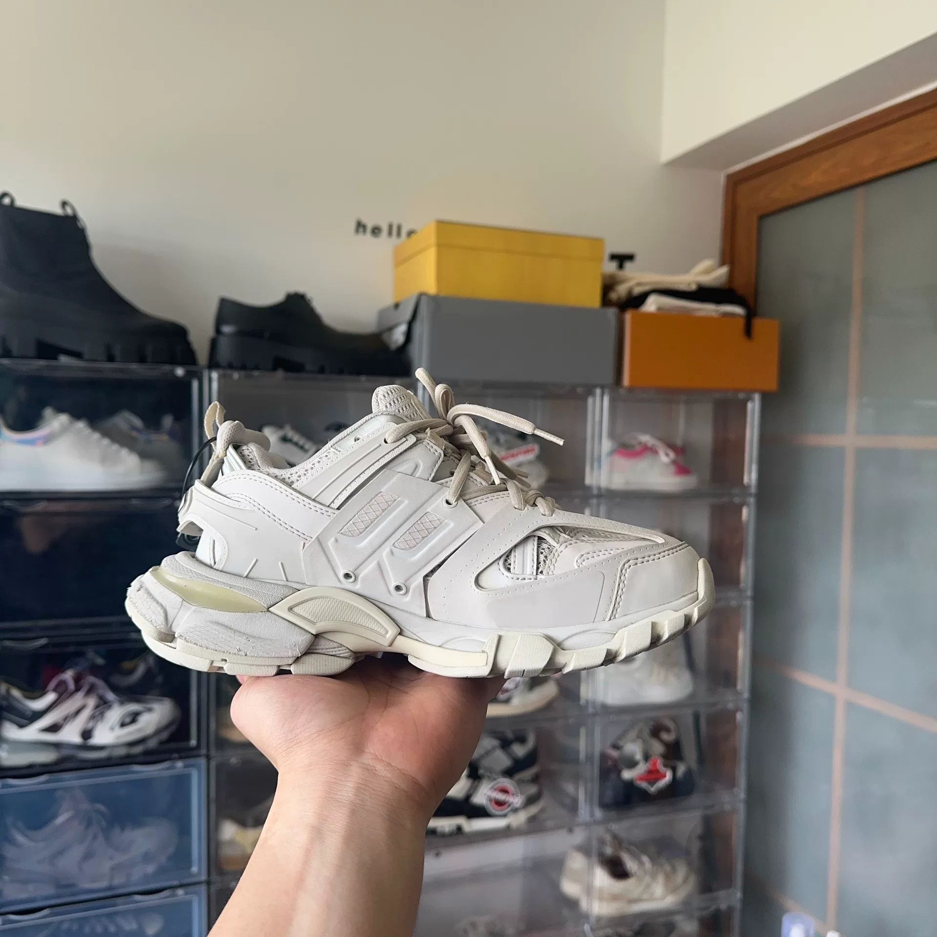 Balenciaga Balenciaga White Lowtop Sneakers 37 Women Size US 6.5 / IT 36.5 - 8 Thumbnail