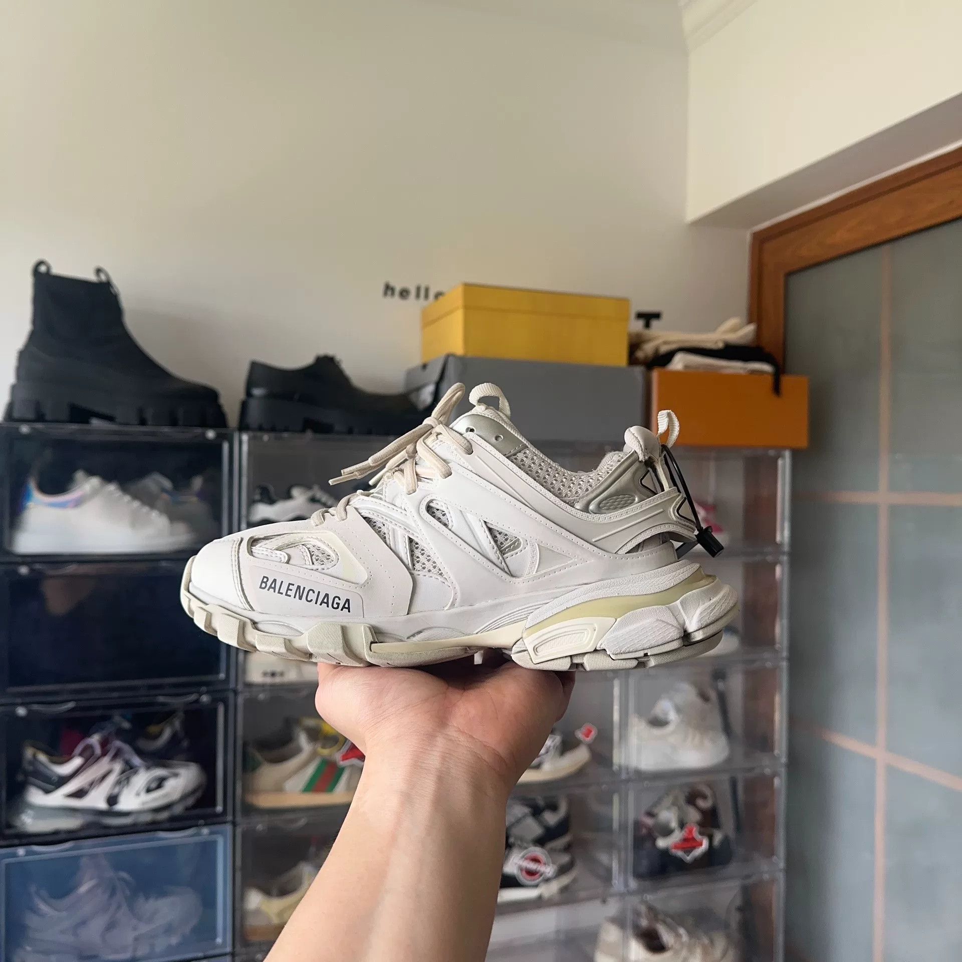 Balenciaga Balenciaga White Lowtop Sneakers 37 Women Size US 6.5 / IT 36.5 - 7 Thumbnail