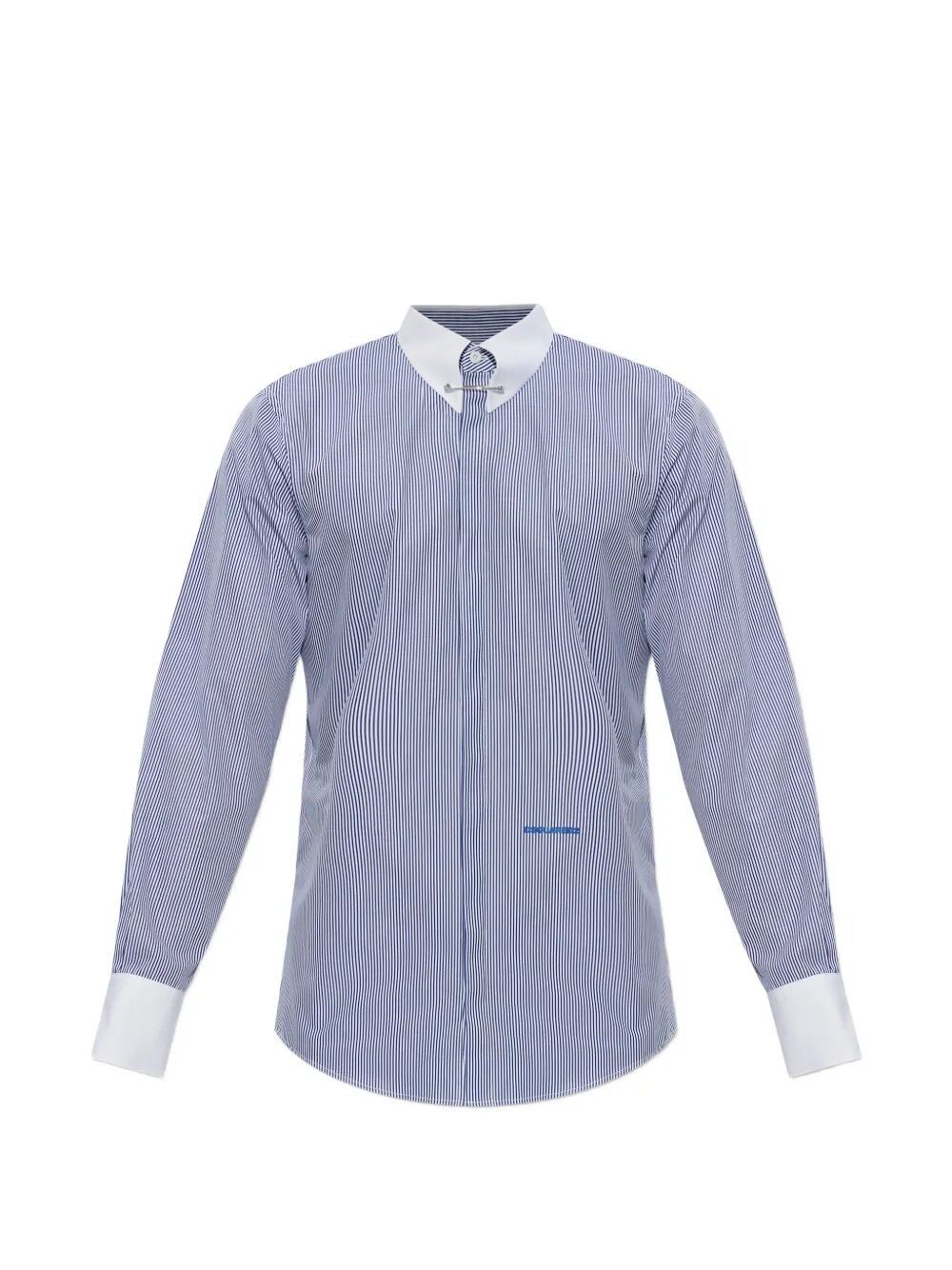 Dsquared2 "EASY" SLIM PIN COLLAR SHIRT Size US L / EU 52-54 / 3 - 4 Thumbnail