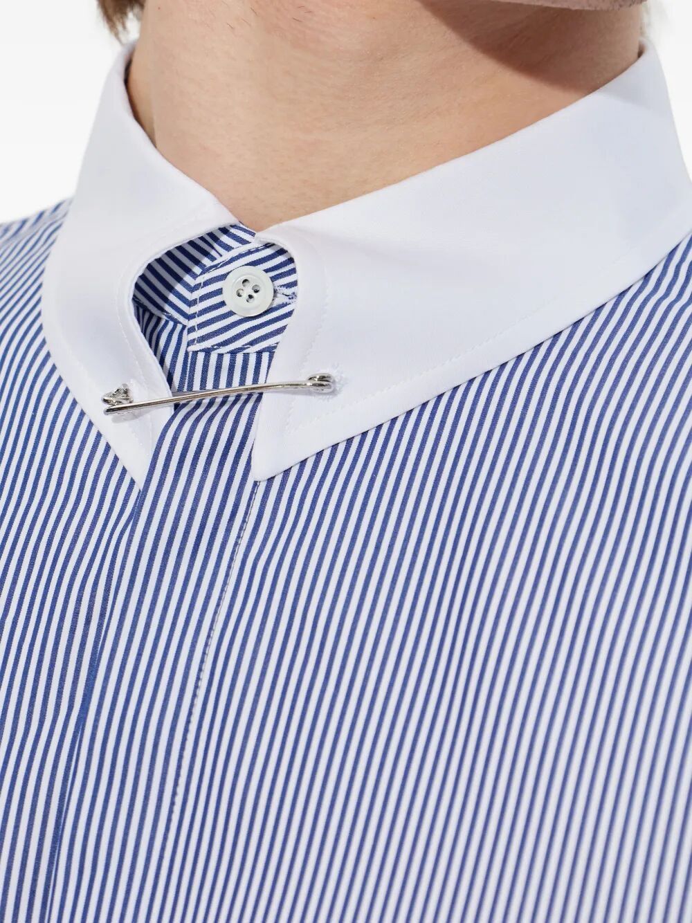 Dsquared2 "EASY" SLIM PIN COLLAR SHIRT Size US XL / EU 56 / 4 - 5 Thumbnail