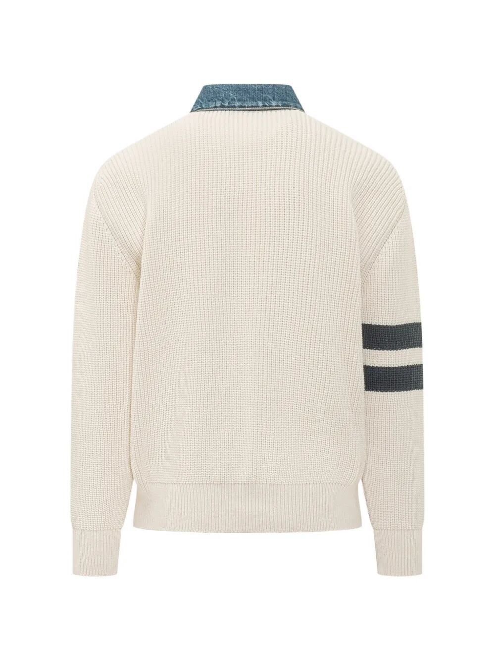 Dsquared2 DENIM MIX D2 KNIT CARDIGAN Size US L / EU 52-54 / 3 - 4 Thumbnail