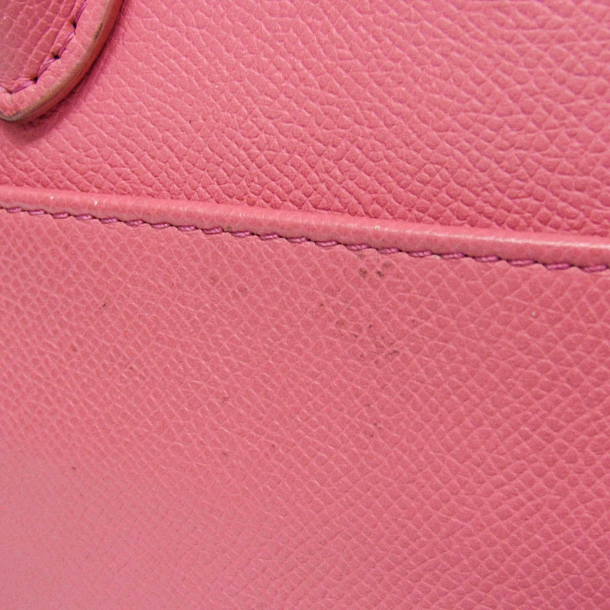 Balenciaga Balenciaga Ville Top Handle S 518873 Women's Leather Handbag Pink Size ONE SIZE - 9 Thumbnail
