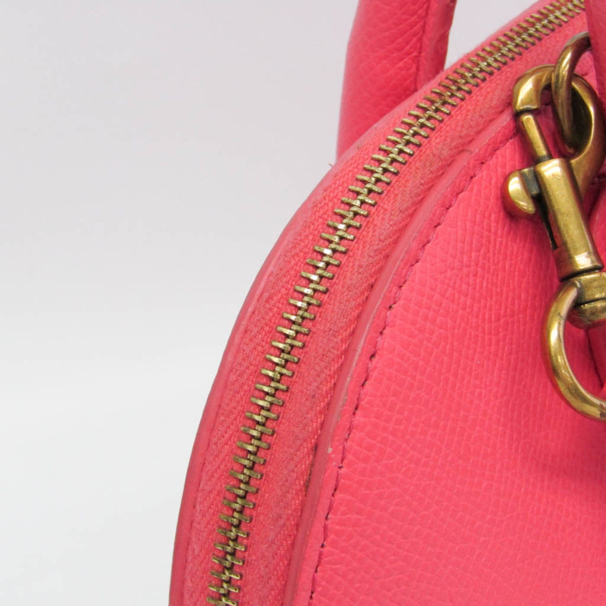 Balenciaga Balenciaga Ville Top Handle S 518873 Women's Leather Handbag Pink Size ONE SIZE - 11 Thumbnail