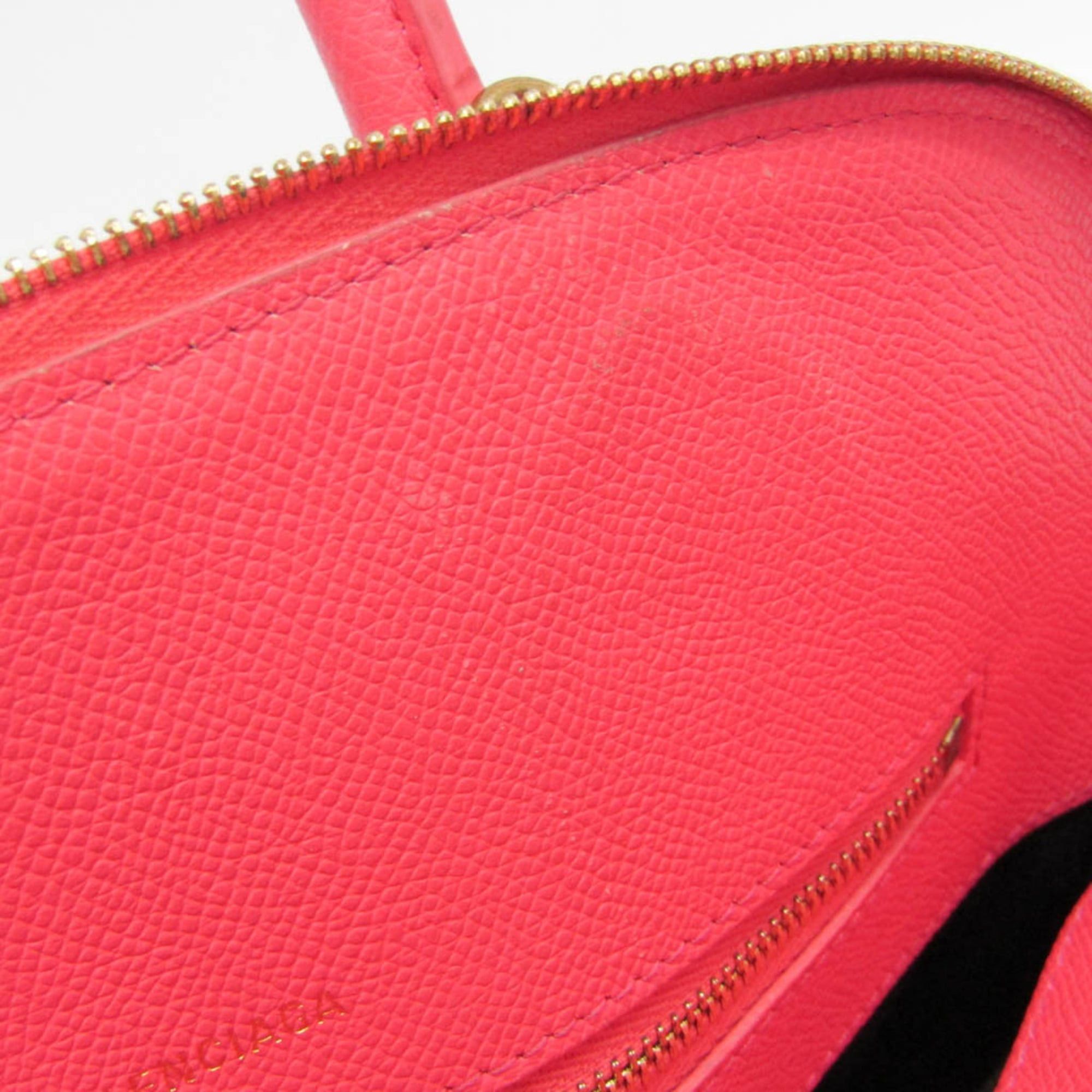 Balenciaga Balenciaga Ville Top Handle S 518873 Women's Leather Handbag Pink Size ONE SIZE - 16 Thumbnail