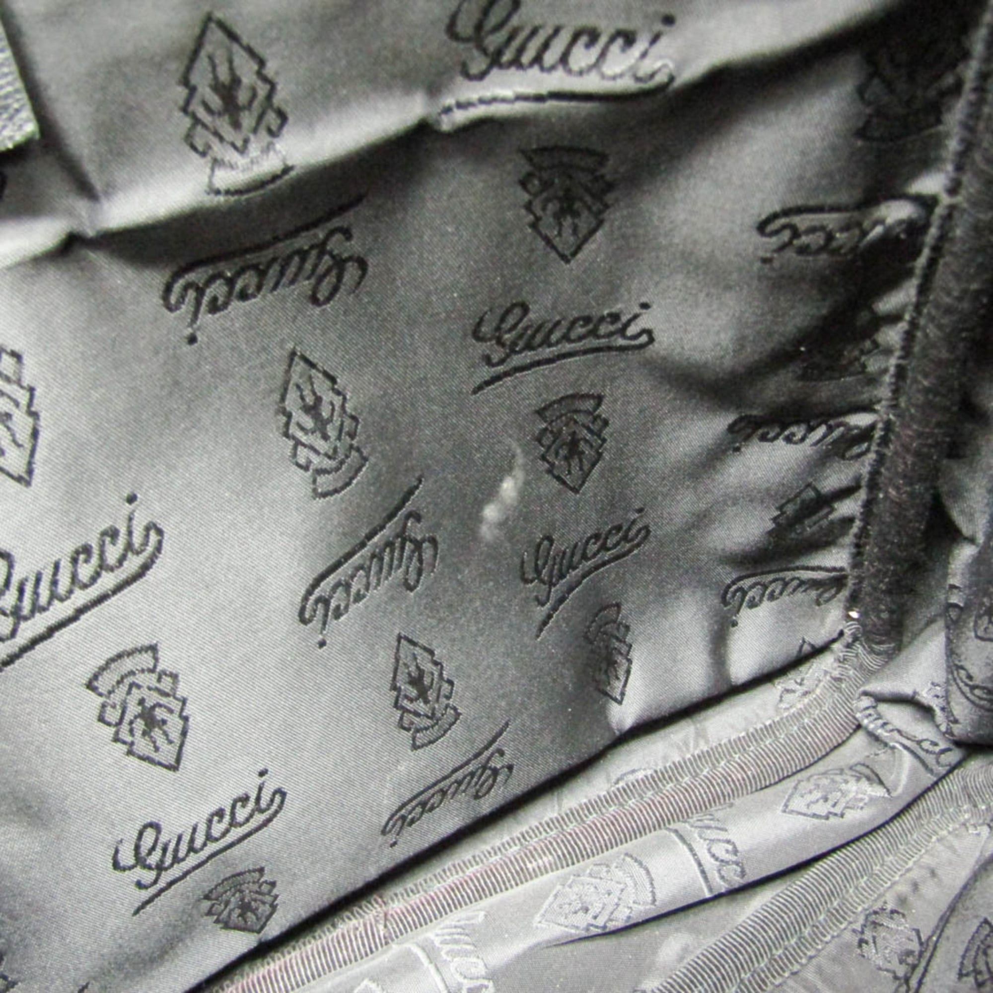 Gucci Gucci Guccissima 201448 Women's Leather Shoulder Bag Black Size ONE SIZE - 14 Thumbnail