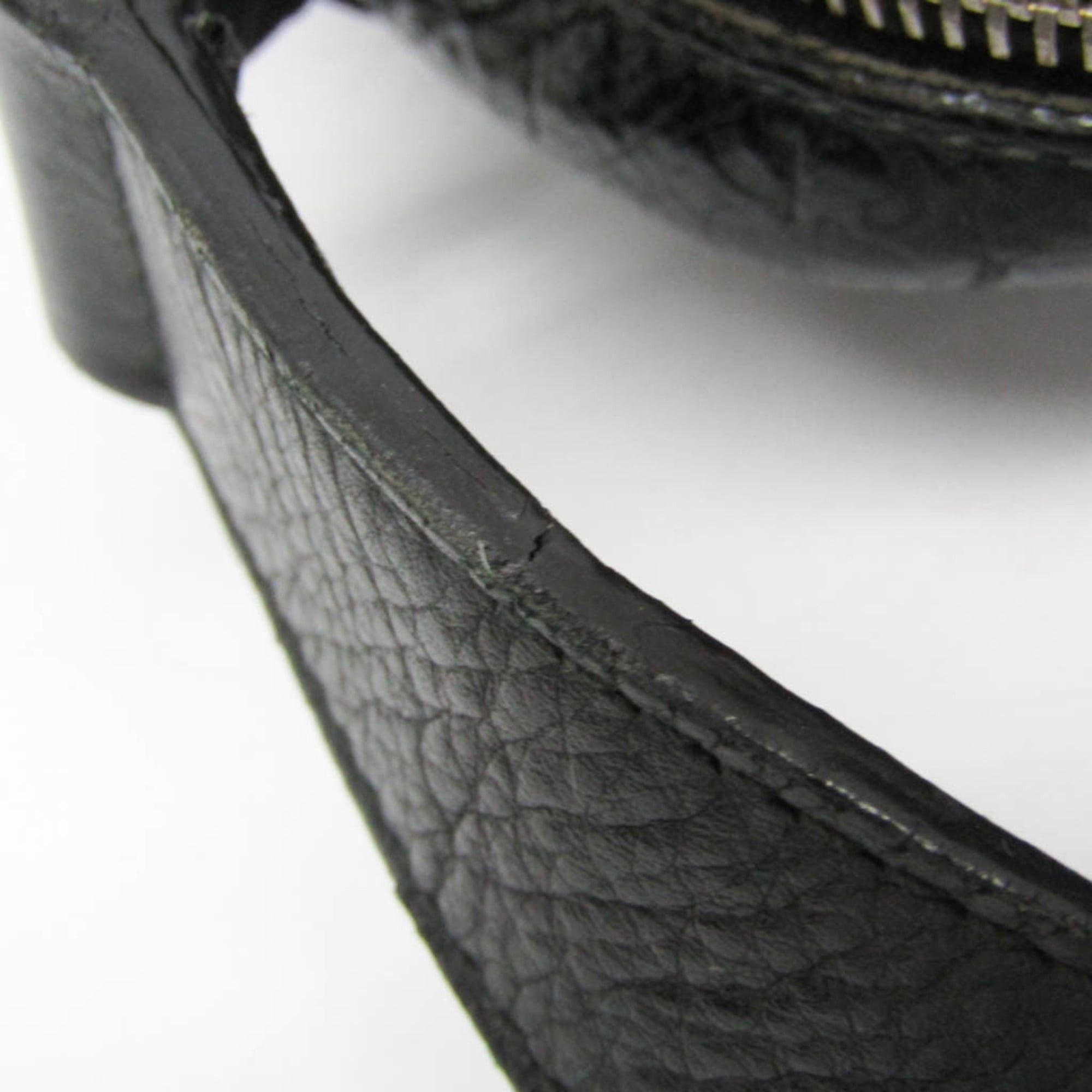 Gucci Gucci Guccissima 201448 Women's Leather Shoulder Bag Black Size ONE SIZE - 11 Thumbnail