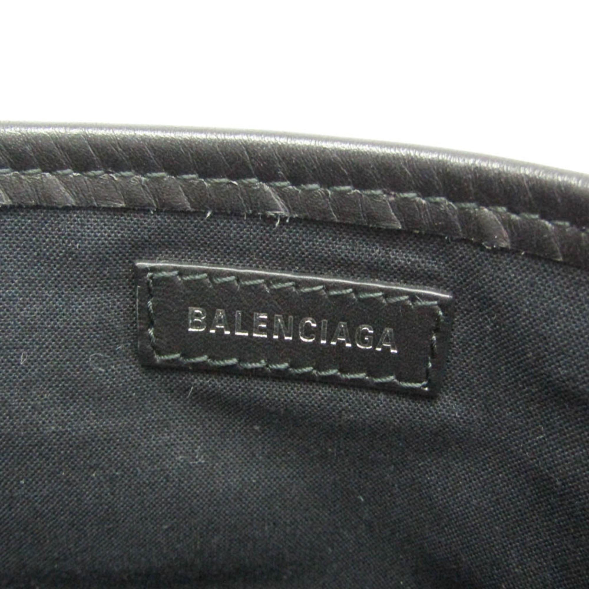 Balenciaga Balenciaga Navy Cabas XS 390346 Women's Canvas,Leather Handbag,Shoulder Bag Black,Cream Size ONE SIZE - 13 Thumbnail