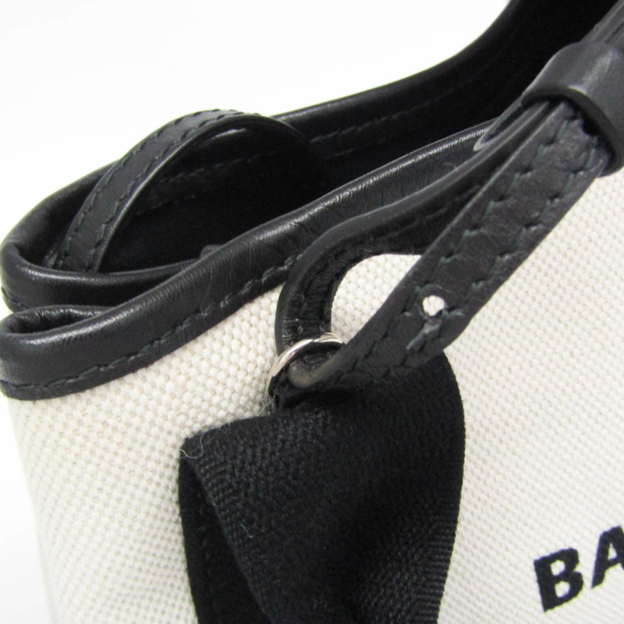 Balenciaga Balenciaga Navy Cabas XS 390346 Women's Canvas,Leather Handbag,Shoulder Bag Black,Cream Size ONE SIZE - 9 Thumbnail