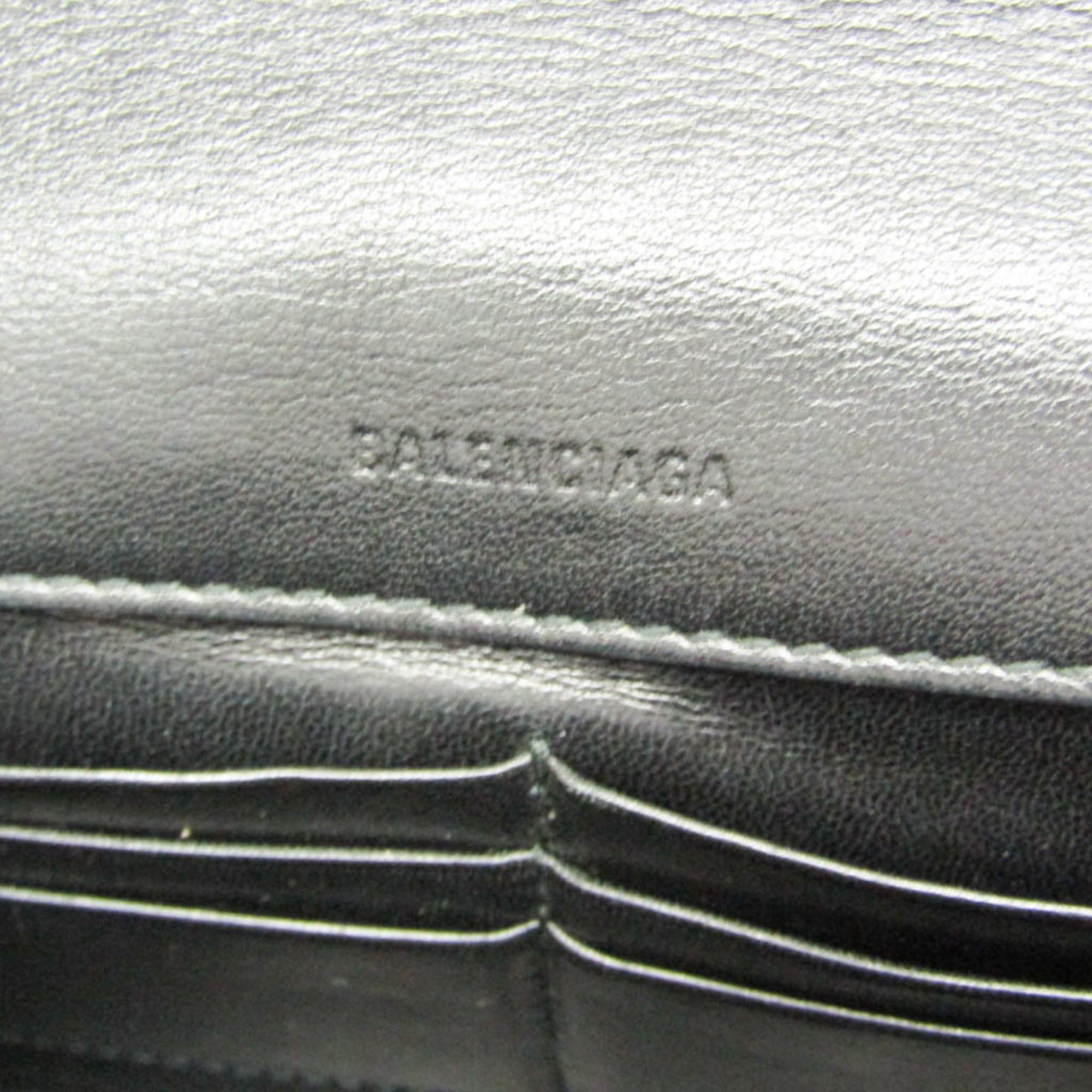 Balenciaga Balenciaga BB Logo Chain Shoulder Bag 526682 Women's Leather Shoulder Bag Black Size ONE SIZE - 15 Thumbnail