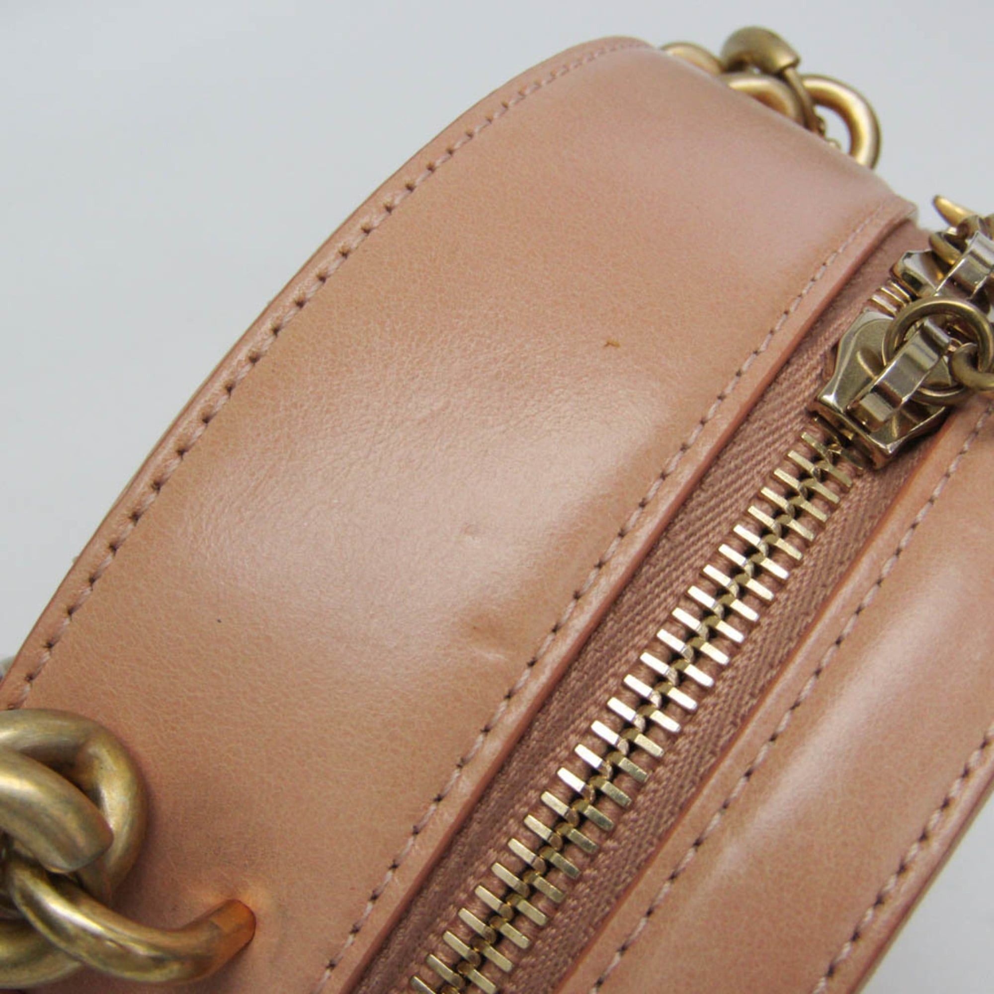 Chanel Chanel Matelasse Round As Earth Women's Leather Handbag,Shoulder Bag Light Pink Size ONE SIZE - 9 Thumbnail