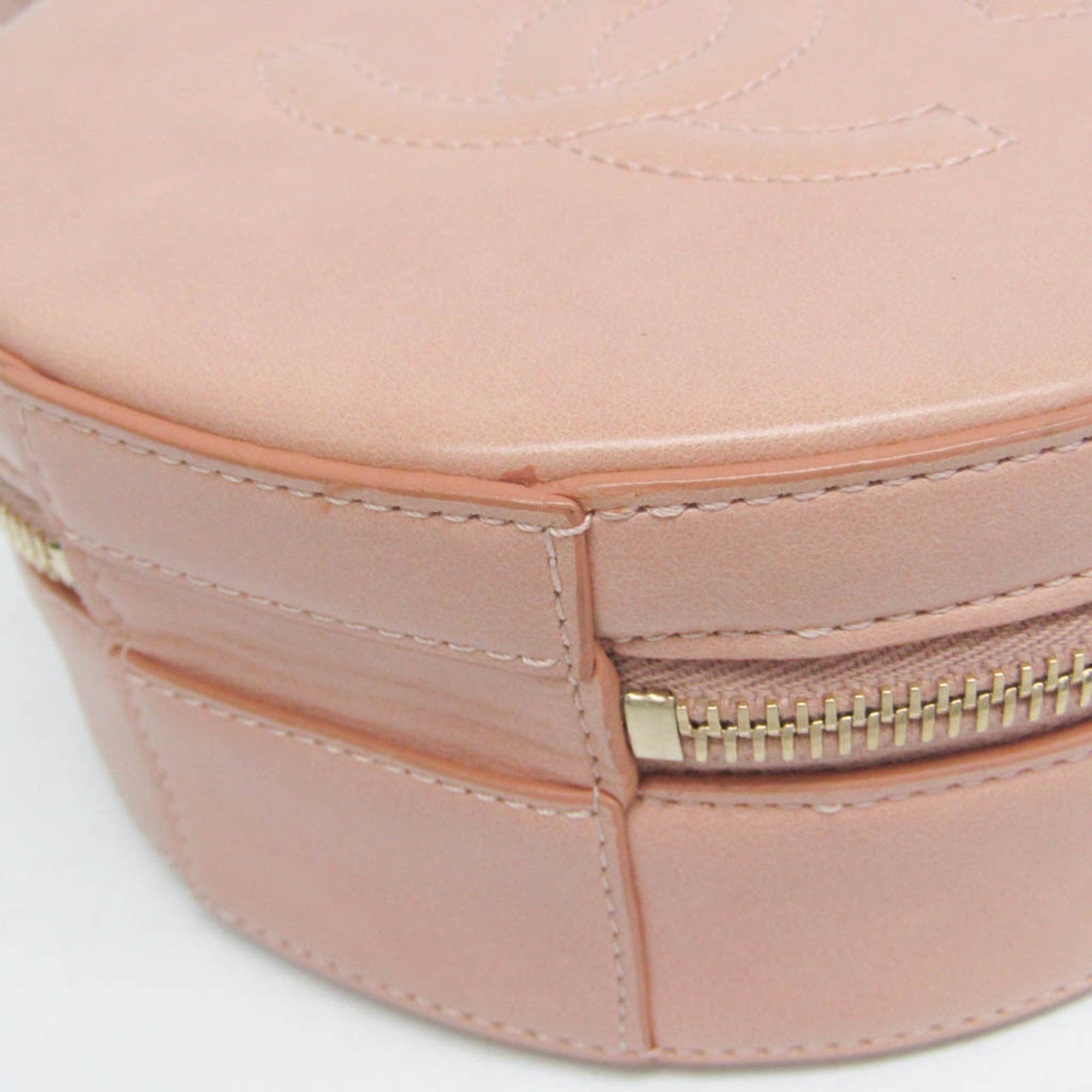 Chanel Chanel Matelasse Round As Earth Women's Leather Handbag,Shoulder Bag Light Pink Size ONE SIZE - 5 Thumbnail