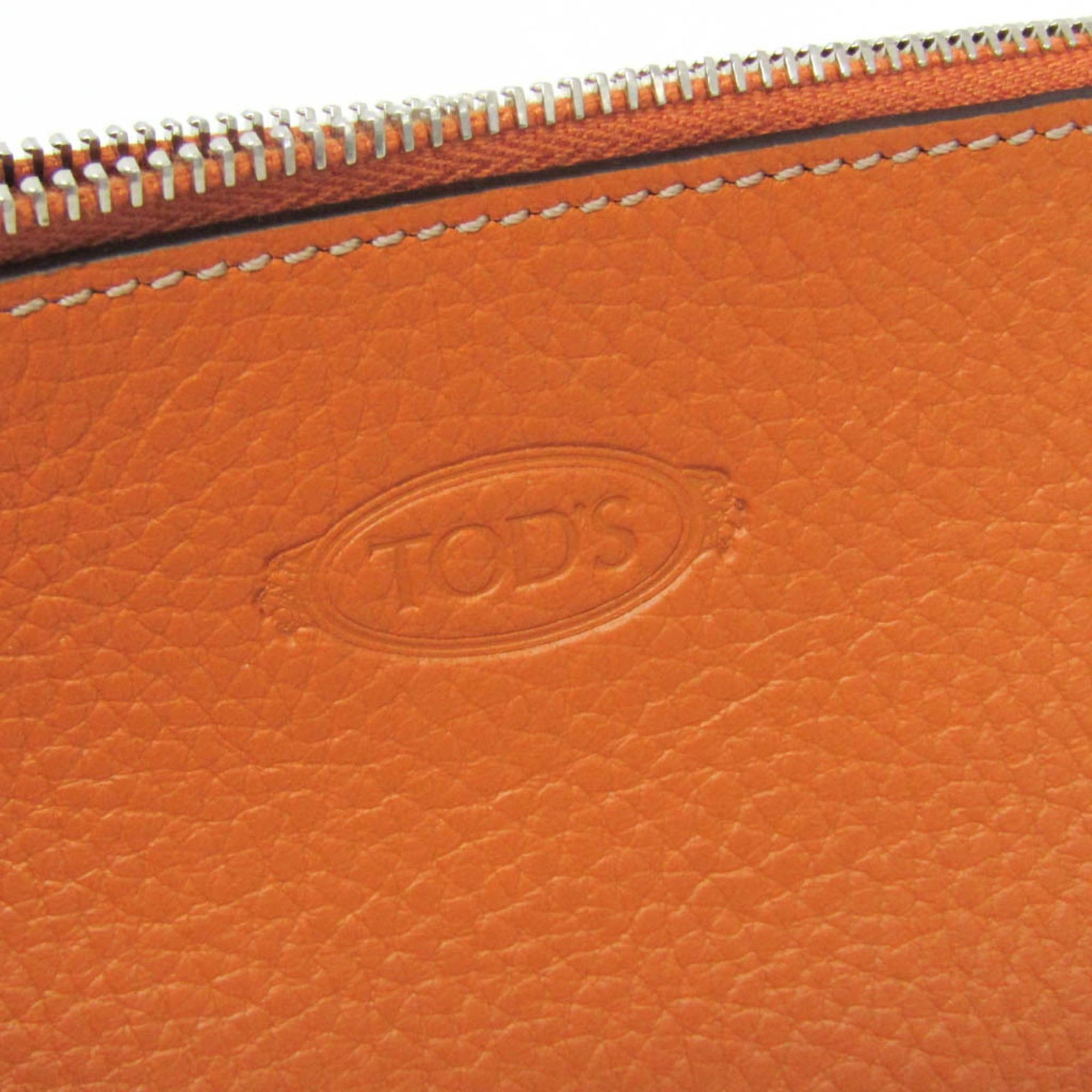 Tod's Tod's Double Up Tote Bag Women's Leather Handbag,Shoulder Bag Camel,Dark Brown Size ONE SIZE - 16 Thumbnail