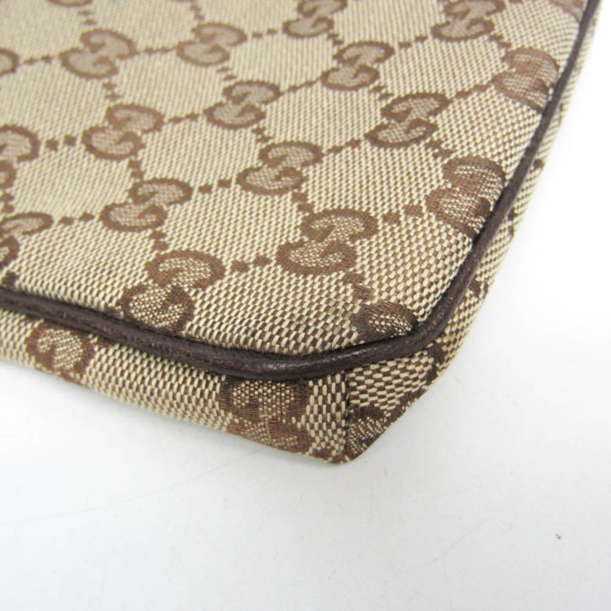 Gucci Gucci GG Canvas Sherry Line 141863 Women's GG Canvas Shoulder Bag Size ONE SIZE - 6 Thumbnail