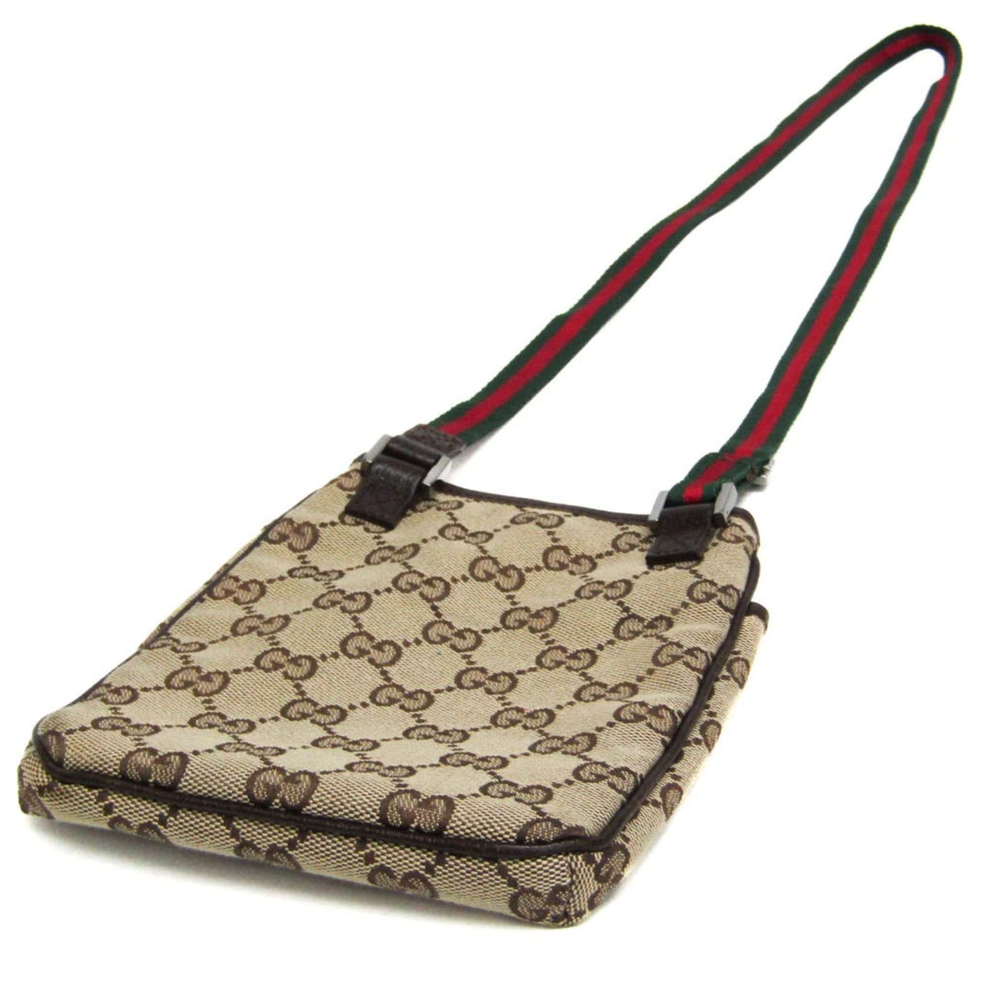 Gucci Gucci GG Canvas Sherry Line 141863 Women's GG Canvas Shoulder Bag Size ONE SIZE - 2 Thumbnail