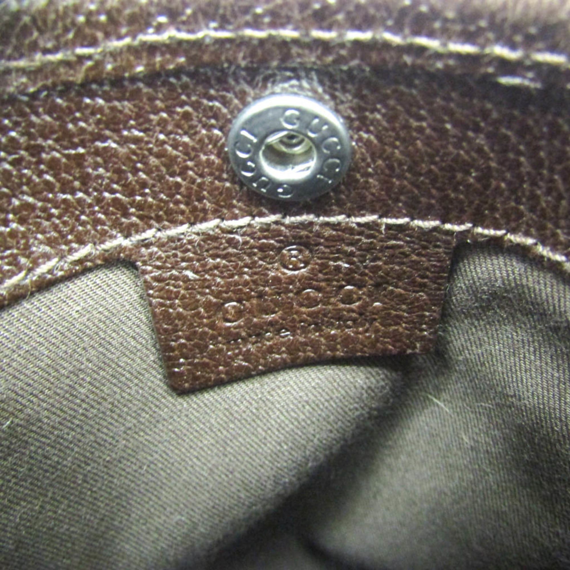 Gucci Gucci GG Canvas Sherry Line 141863 Women's GG Canvas Shoulder Bag Size ONE SIZE - 13 Thumbnail
