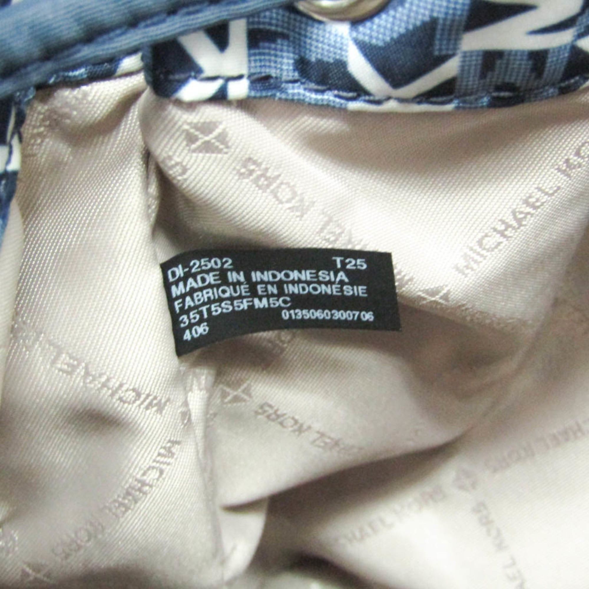 Michael Kors Michael Kors KHAI 35T5S5FM5C Women's Polyester Handbag,Shoulder Bag Navy Size ONE SIZE - 11 Thumbnail