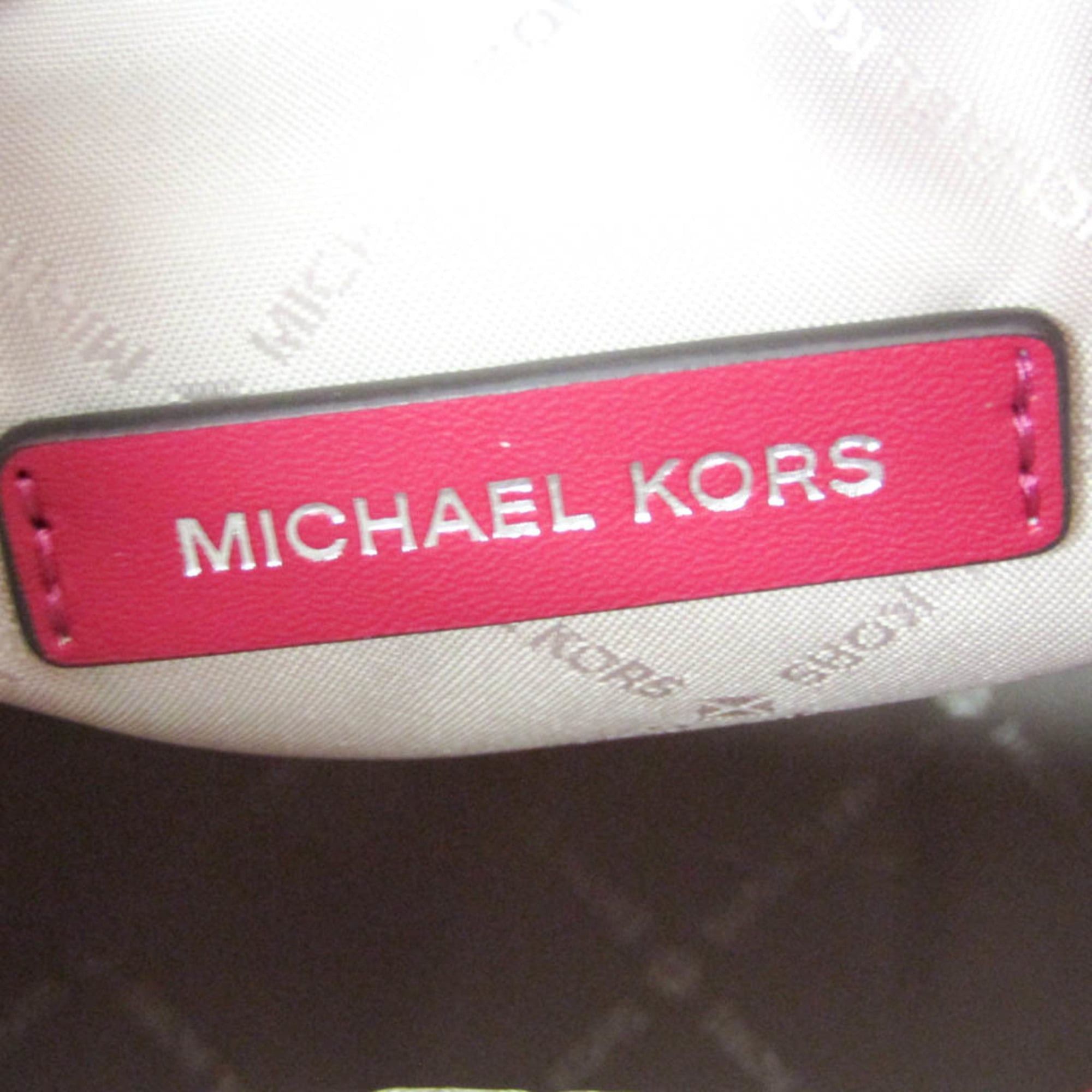Michael Kors Michael Kors KHAI 35T5S5FM5C Women's Polyester Handbag,Shoulder Bag Pink,Raspberry Size ONE SIZE - 8 Thumbnail