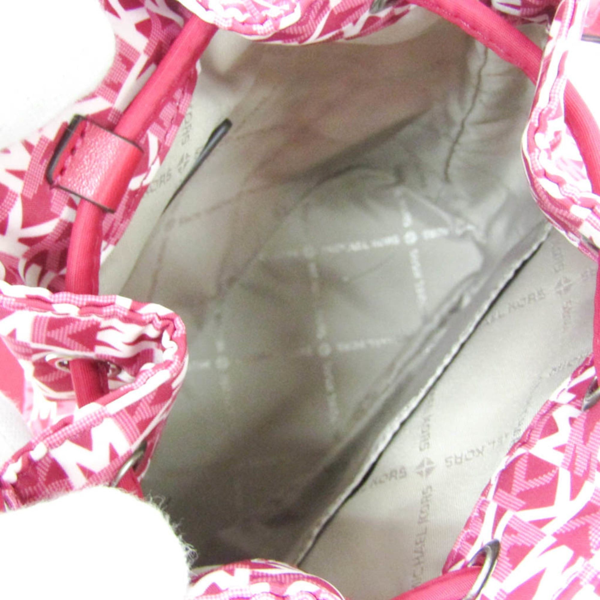 Michael Kors Michael Kors KHAI 35T5S5FM5C Women's Polyester Handbag,Shoulder Bag Pink,Raspberry Size ONE SIZE - 3 Thumbnail