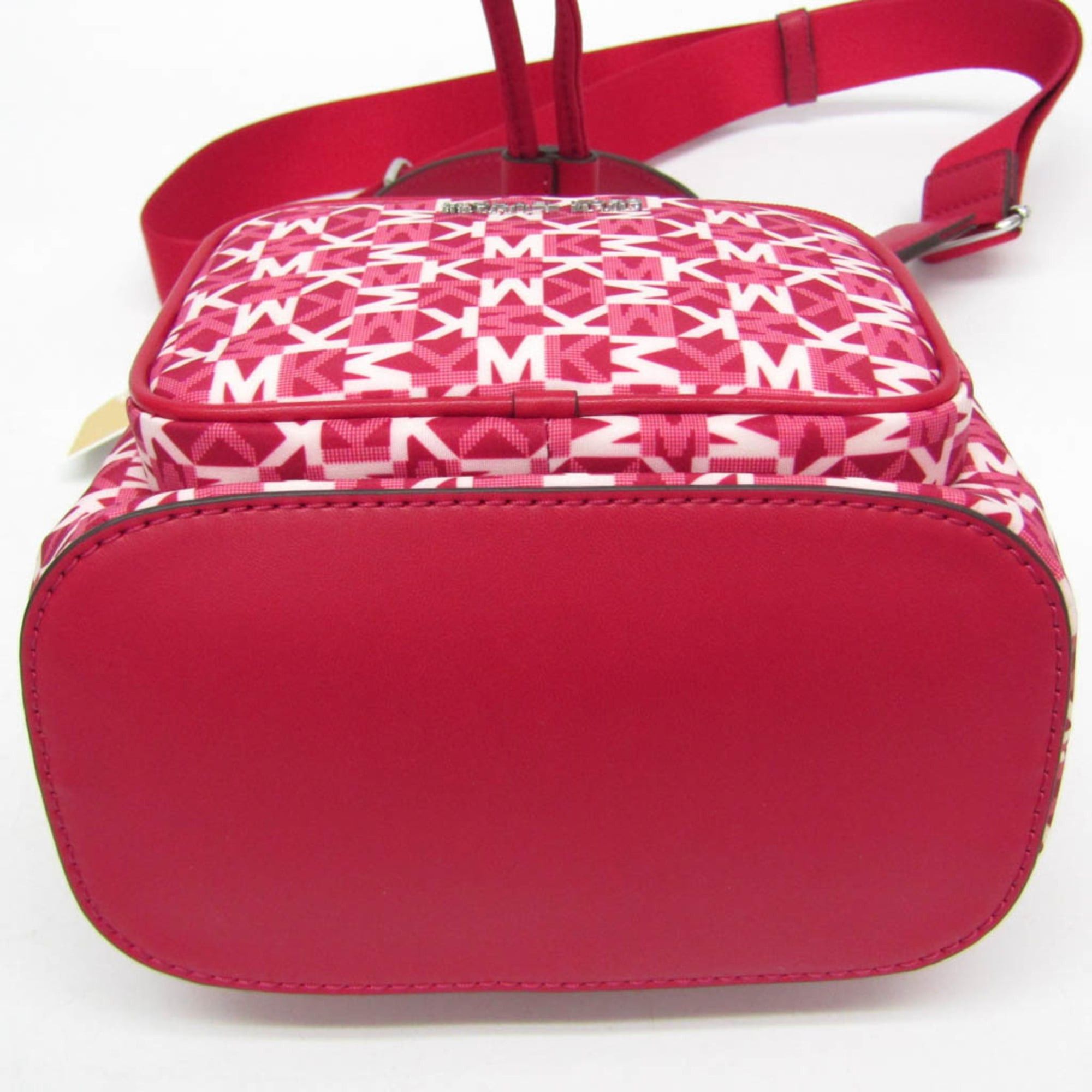 Michael Kors Michael Kors KHAI 35T5S5FM5C Women's Polyester Handbag,Shoulder Bag Pink,Raspberry Size ONE SIZE - 4 Thumbnail