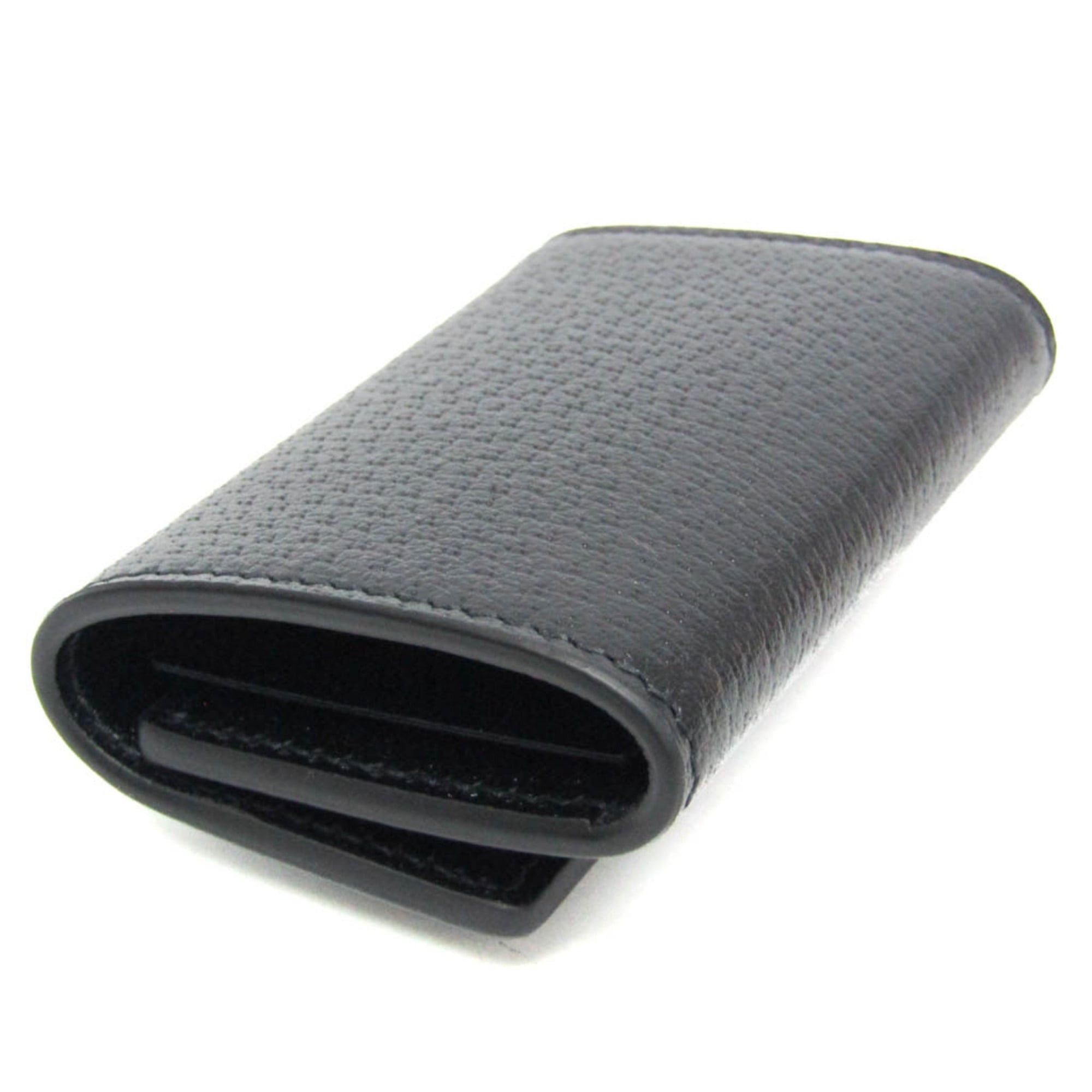 Gucci Gucci Animalier Bee 523683 Men,Women Leather Key Case Black Size ONE SIZE - 3 Thumbnail