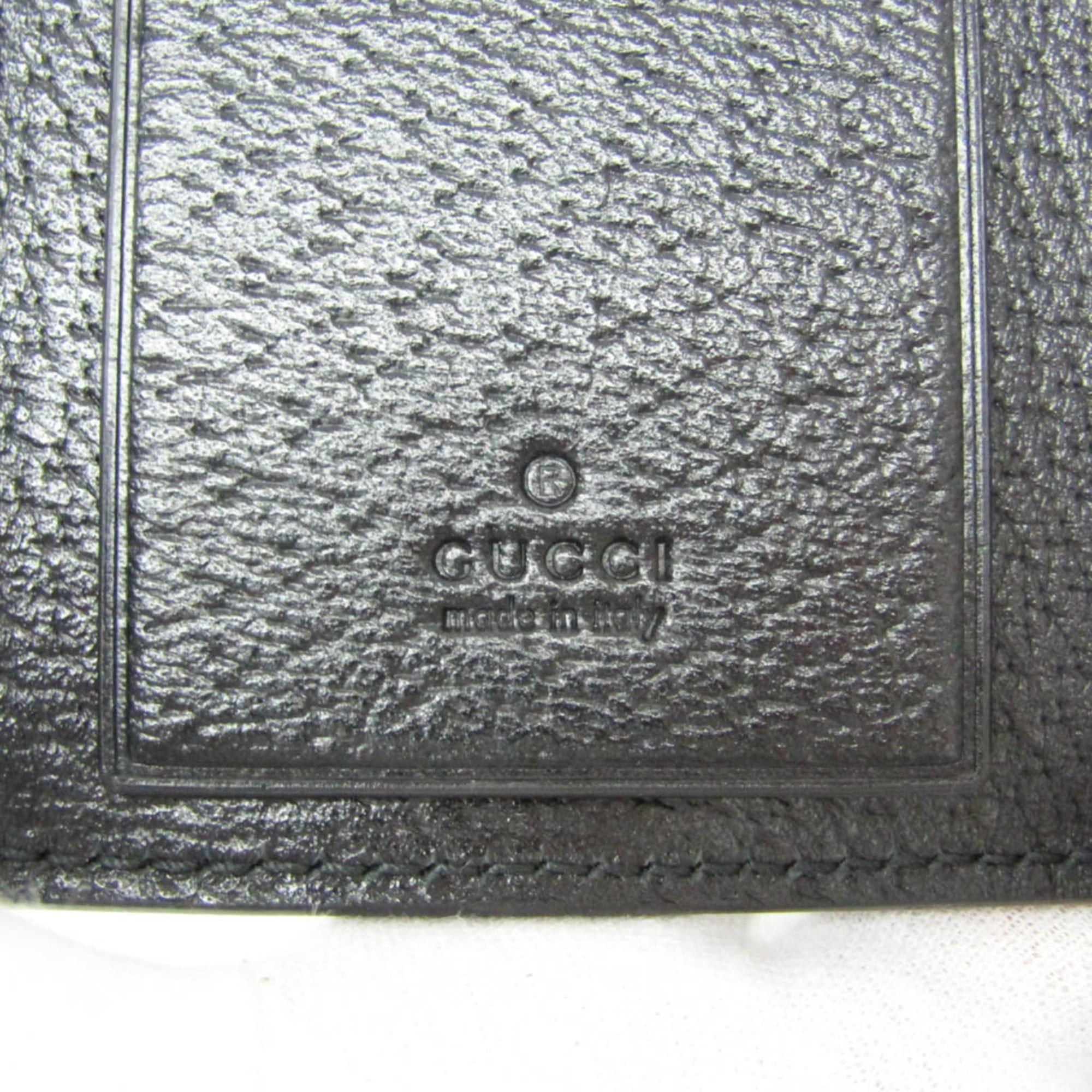 Gucci Gucci Animalier Bee 523683 Men,Women Leather Key Case Black Size ONE SIZE - 10 Thumbnail