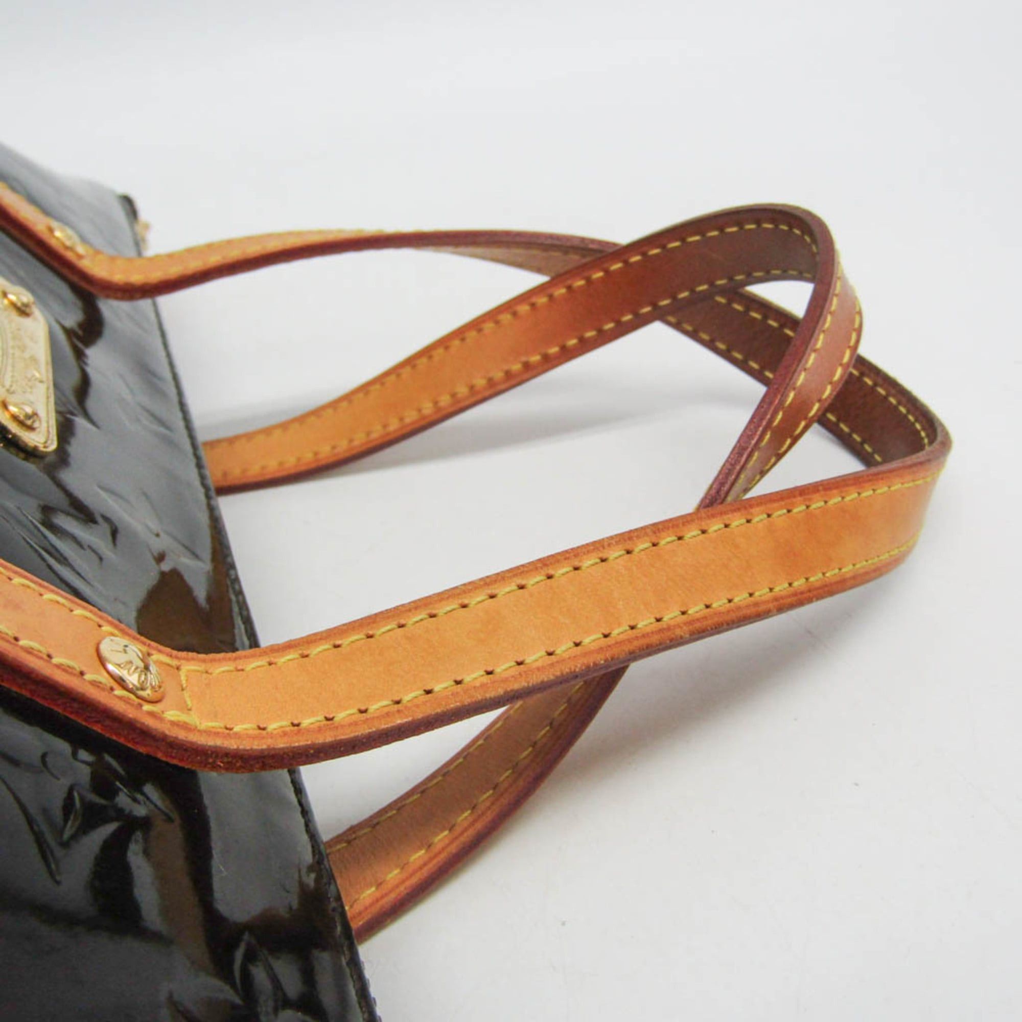 Louis Vuitton Louis Vuitton Monogram Vernis Bellevue PM M93585 Women's Handbag Amarante Size ONE SIZE - 8 Thumbnail