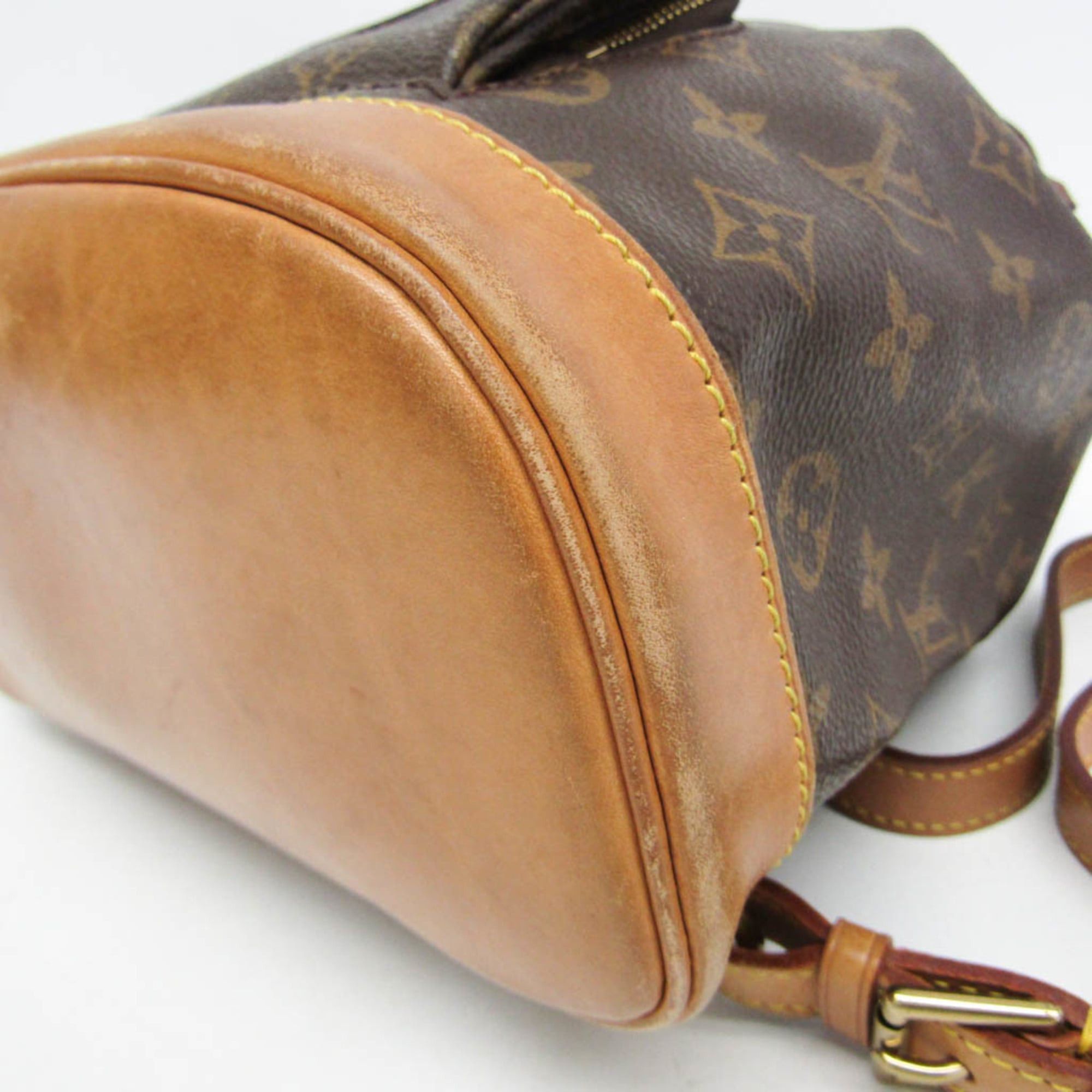 Louis Vuitton Louis Vuitton Monogram Montsouris MM M51136 Women's Backpack Brown Size ONE SIZE - 7 Thumbnail