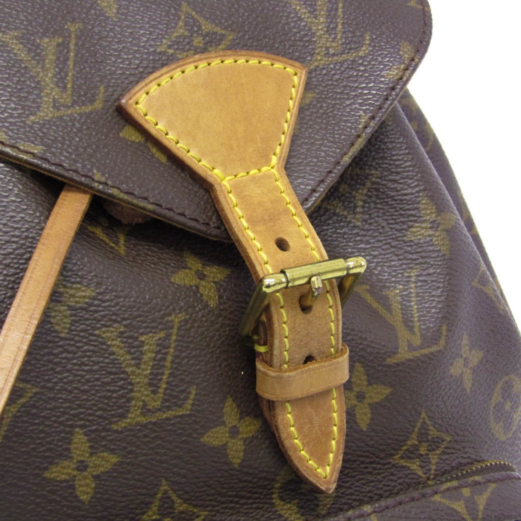 Louis Vuitton Louis Vuitton Monogram Montsouris MM M51136 Women's Backpack Brown Size ONE SIZE - 10 Thumbnail
