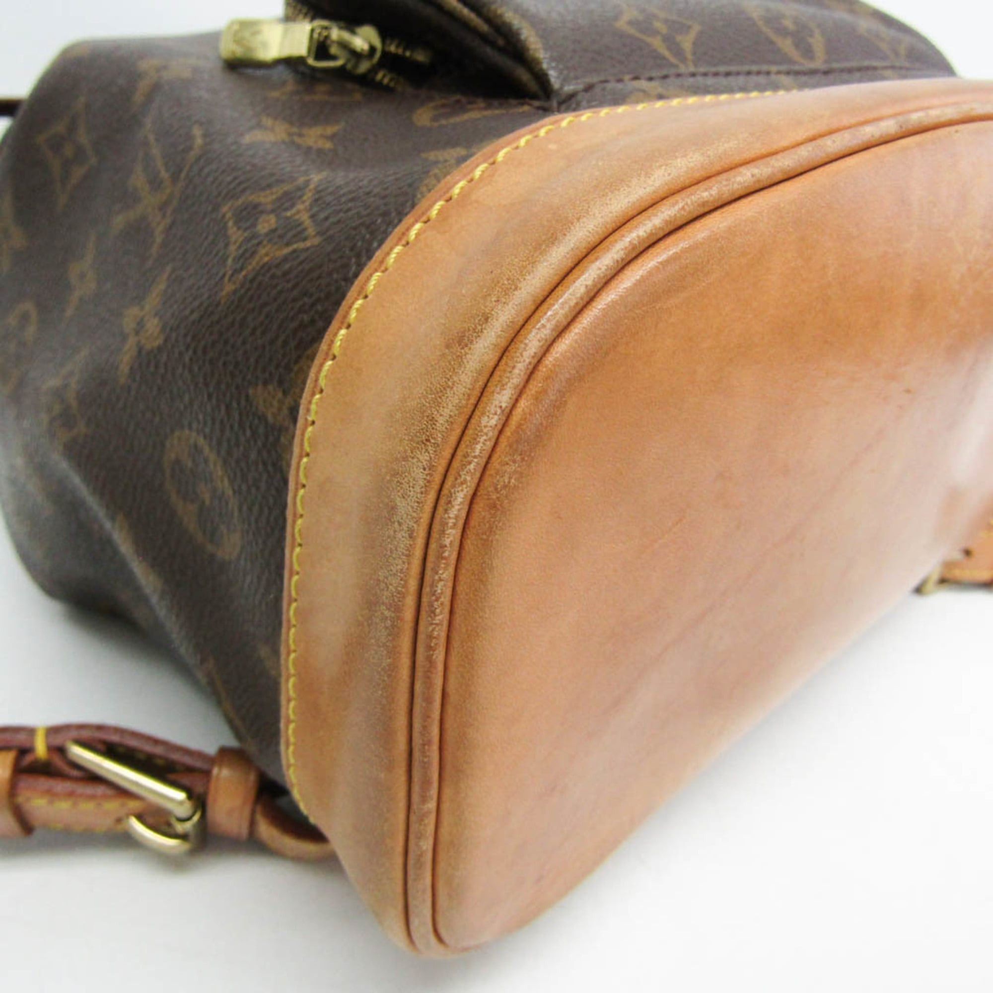 Louis Vuitton Louis Vuitton Monogram Montsouris MM M51136 Women's Backpack Brown Size ONE SIZE - 6 Thumbnail